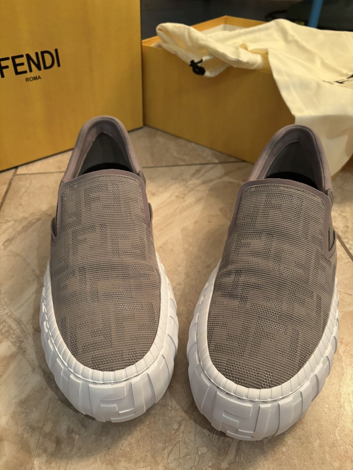 Fendi Fendi Slip-on Sneakers like New FF Flash Size US 9 / EU 42 - 5 Thumbnail
