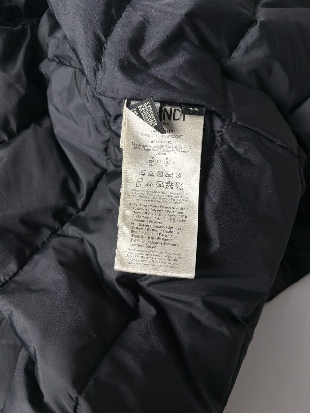 Fendi FENDI monogram hooded down puffer jacket coat SZ 48 Size US M / EU 48-50 / 2 - 9 Thumbnail