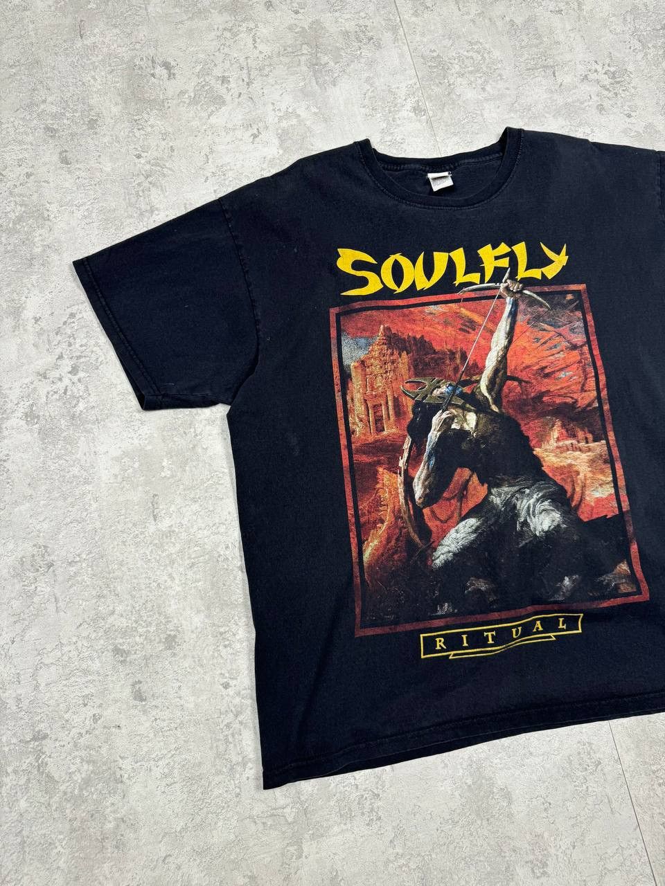 Band Tees Vintage Soulfly Ritual Aggression T-Shirt Size XXL Size US XXL / EU 58 / 5 - 2 Thumbnail