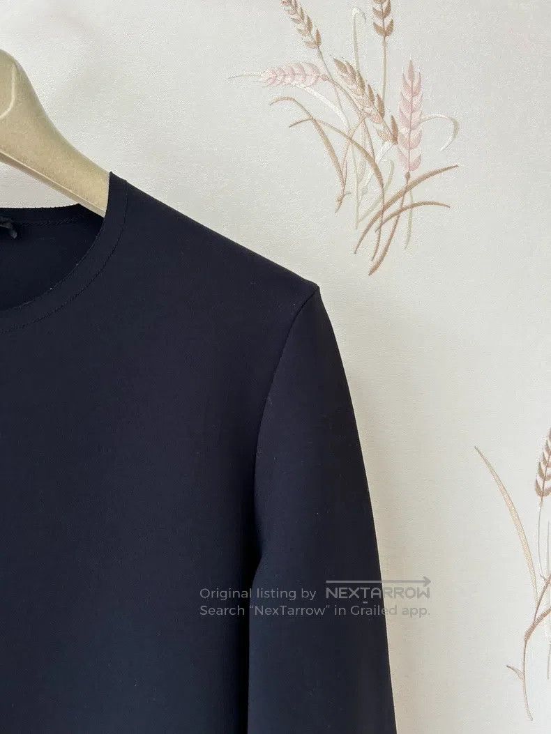 The Row The Row Black Minimalist Long Sleeve Dress Size M / US 6-8 / IT 42-44 - 5 Thumbnail