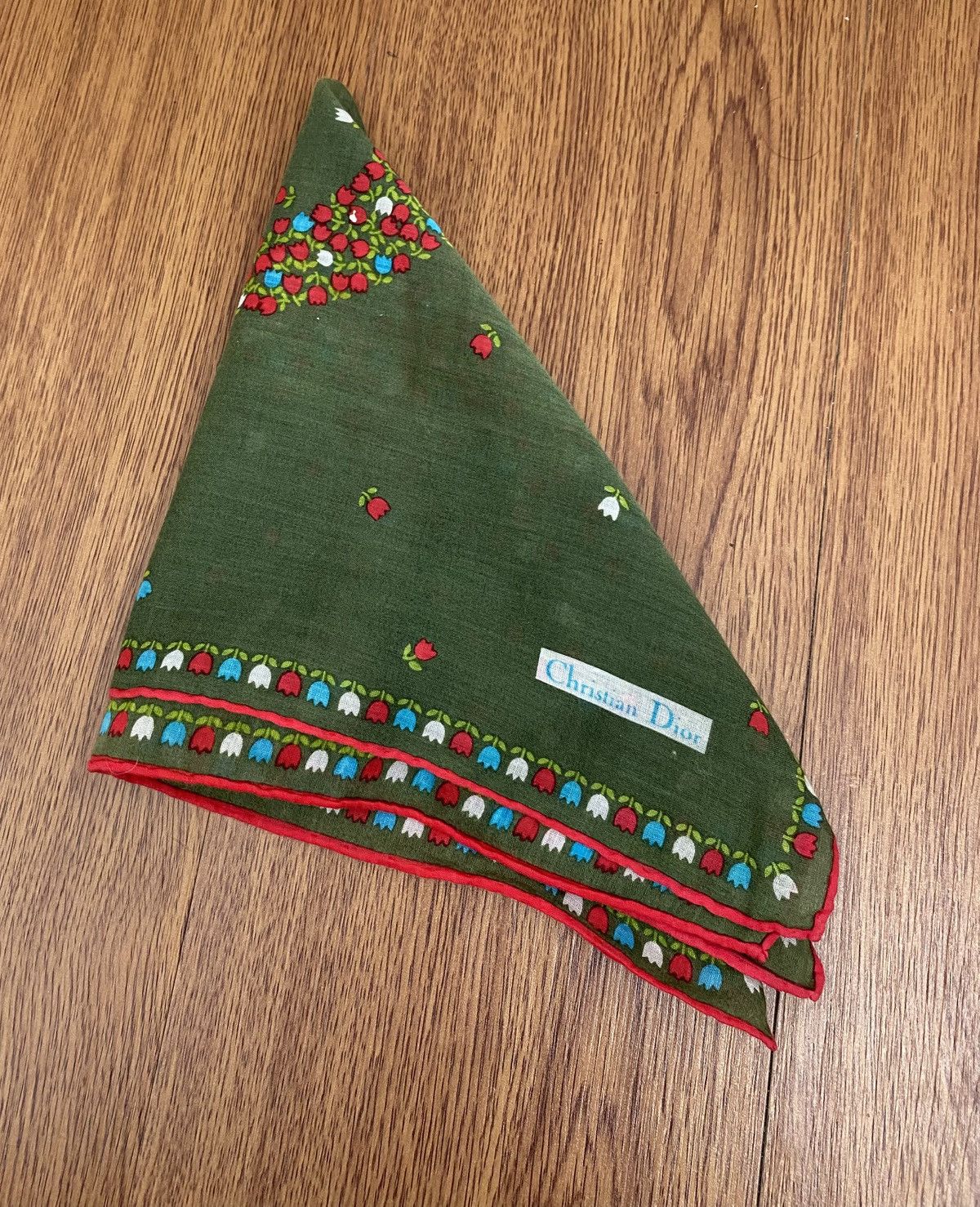 Christian Dior Monsieur Vintage Christian Dior Bandana / Handkerchief / Neckerchief Size ONE SIZE - 2 Thumbnail
