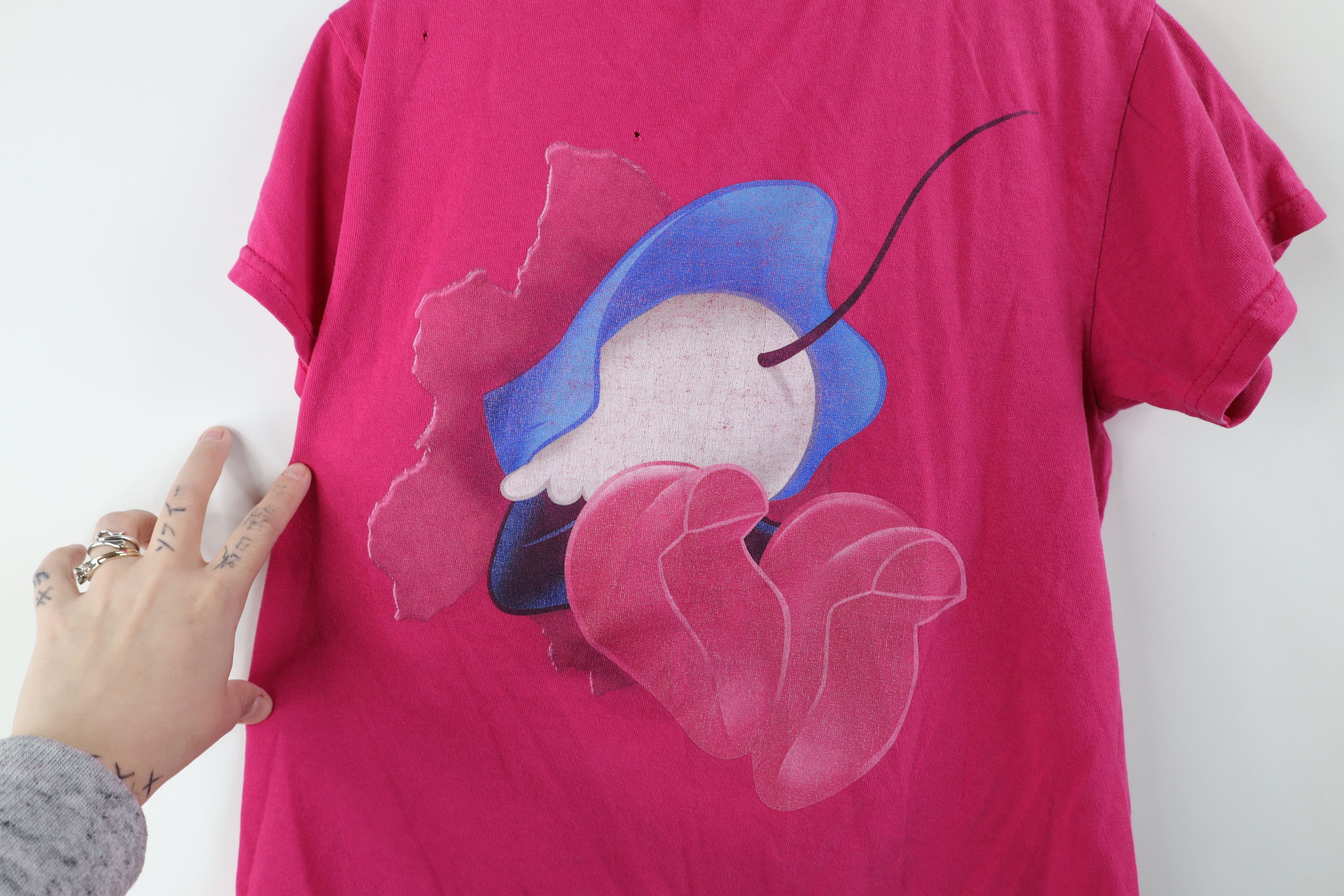 Disney × Vintage Vintage Disney Cropped Disney Dreams Minnie Mouse T-Shirt Size XS / US 0-2 / IT 36-38 - 11 Thumbnail