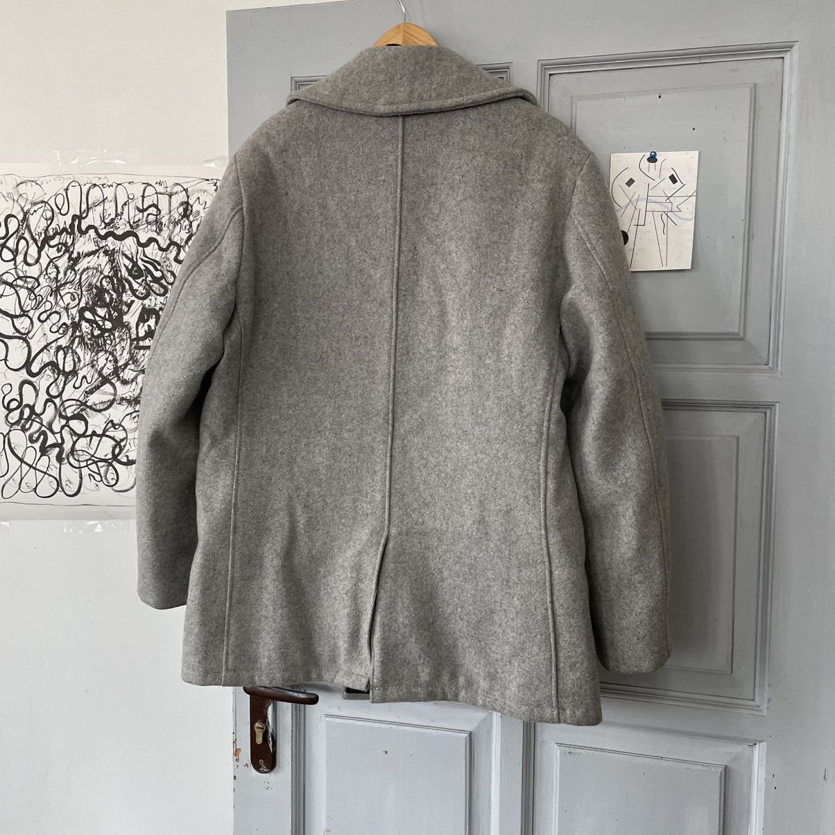 Schott × Vintage Schott U.S. 740N Pea Wool Jacket Made In USA Size US L / EU 52-54 / 3 - 6 Thumbnail