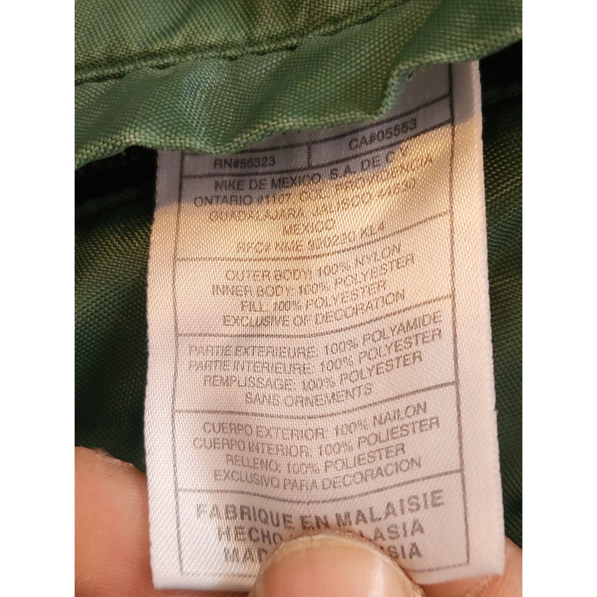 Nike Vintage Nike Reversible Hooded Stadium Coat Men Sz XL Full Z Size US XL / EU 56 / 4 - 5 Thumbnail