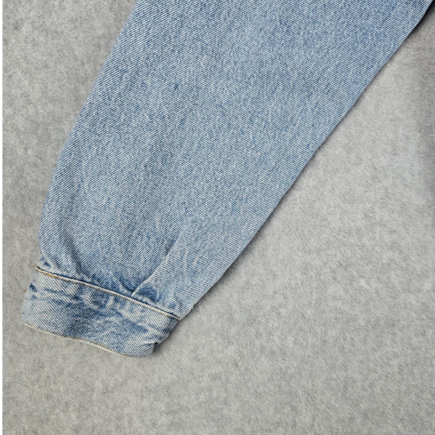 Willi Smith Willi Smith Medium Trucker Style Button Down Denim Jacket Size M / US 6-8 / IT 42-44 - 6 Thumbnail