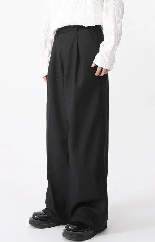 Japanese Brand Casual loose straight retro suit trousers Size US 32 / EU 48 - 3 Thumbnail