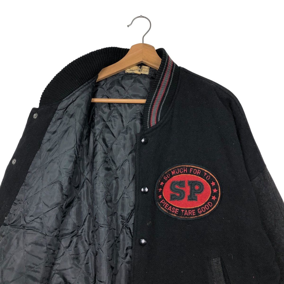 Japanese Brand 📌Vintage Jumper Bomber Jacket Freedom Big Logo Spell Out Size US M / EU 48-50 / 2 - 13 Thumbnail