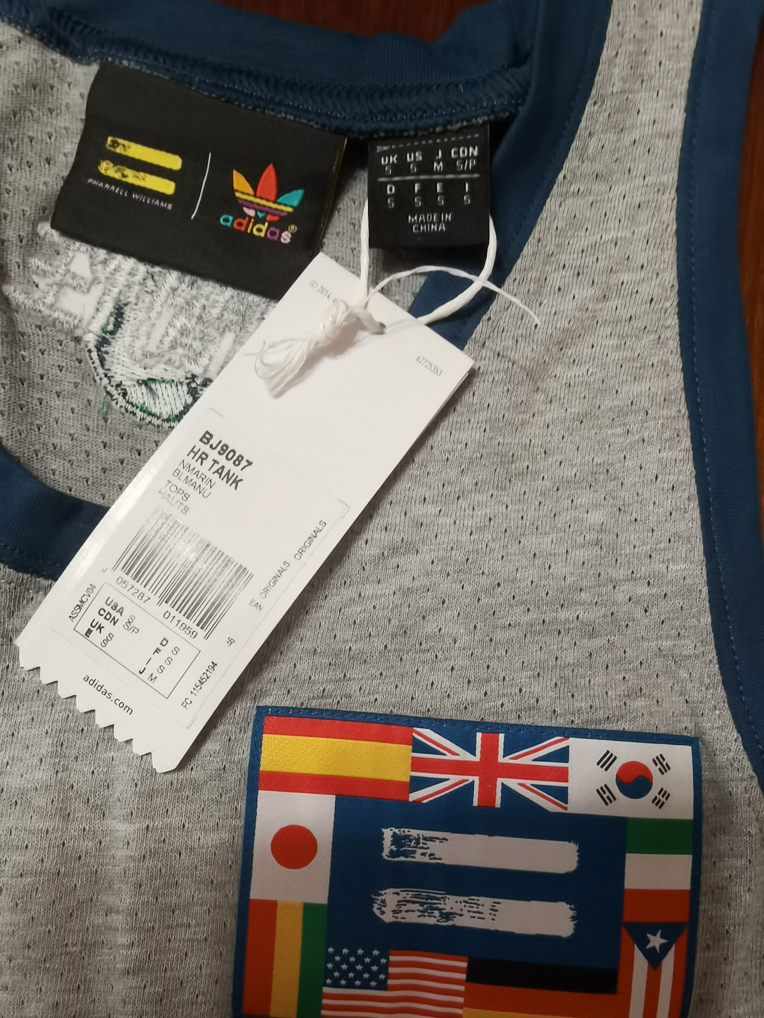 Adidas × Humanrace × Pharrell adidas x Pharrell Williams Hu Race Tank Top Small BJ9087 Size US S / EU 44-46 / 1 - 4 Thumbnail