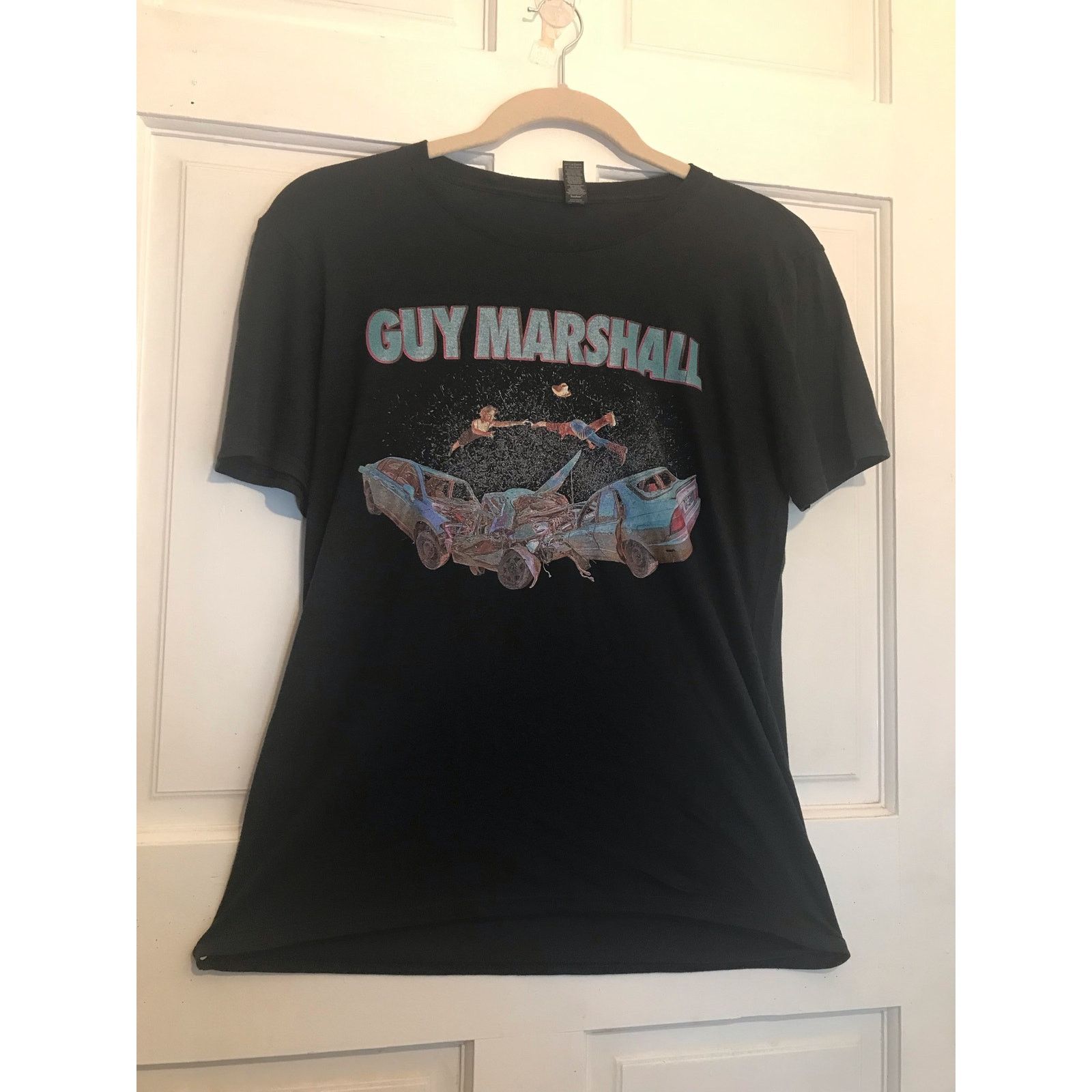 Anvil Anvil T-Shirt Men's L Black Short Sleeved Guy Marshall Logo Size US L / EU 52-54 / 3 - 1 Thumbnail
