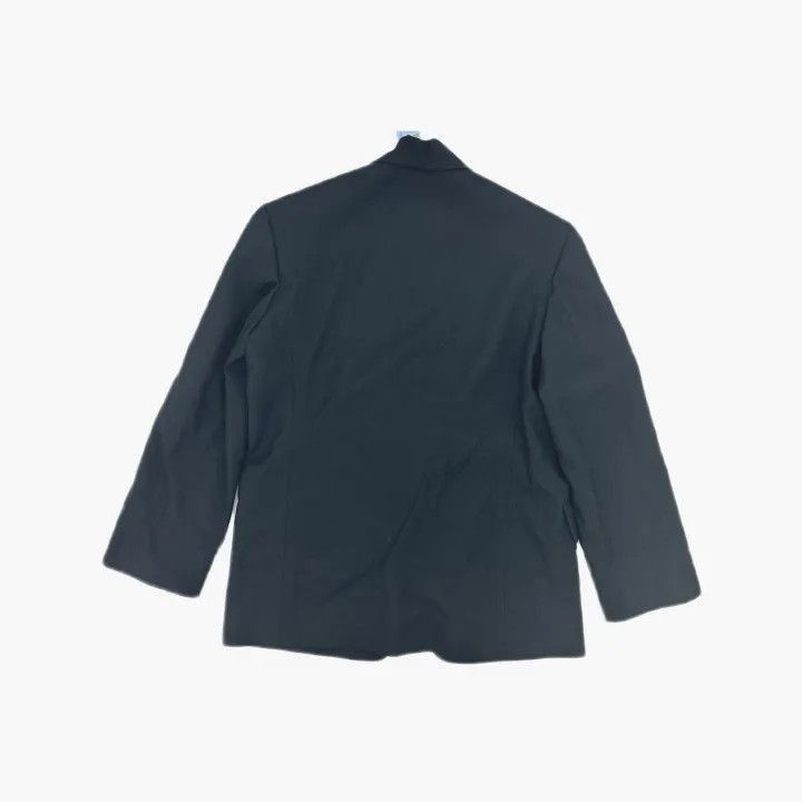 Balenciaga Balenciaga Black Logo Long Sleeve Blazer 0079-2507 Size XS / US 0-2 / IT 36-38 - 3 Thumbnail