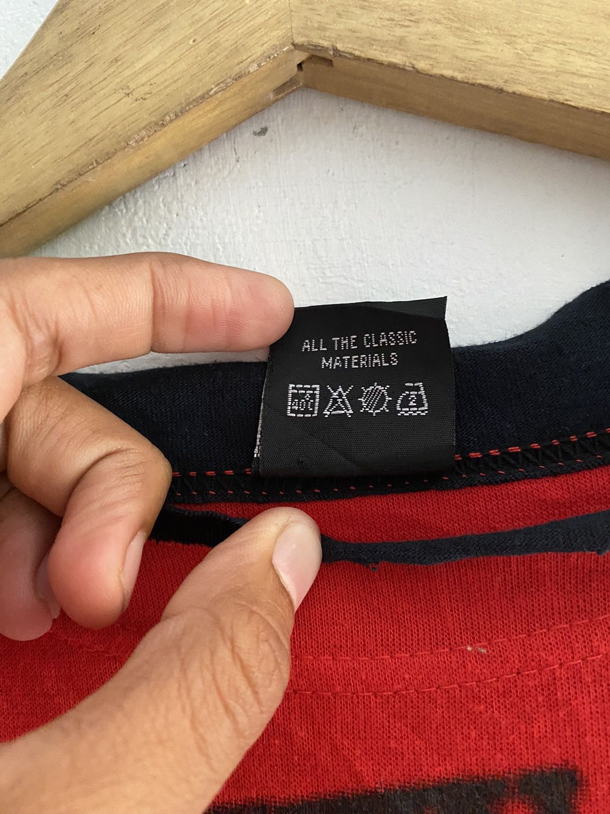 If Six Was Nine × Japanese Brand × PPFM Japanese shu da distressed double layers tshirt Size US L / EU 52-54 / 3 - 6 Thumbnail