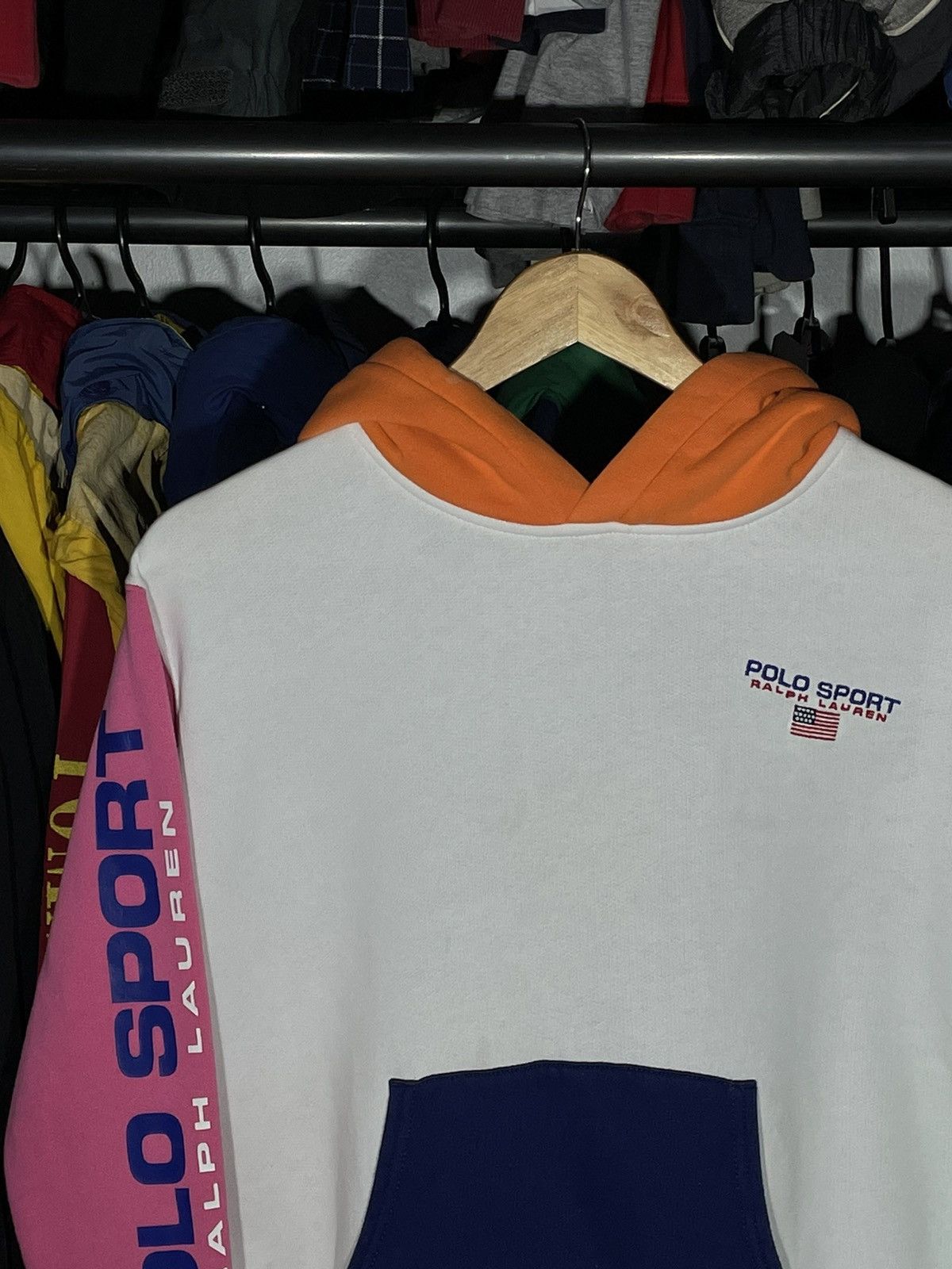 Polo Ralph Lauren × Vintage Hoodie Polo Sport Size XS / US 0-2 / IT 36-38 - 2 Thumbnail