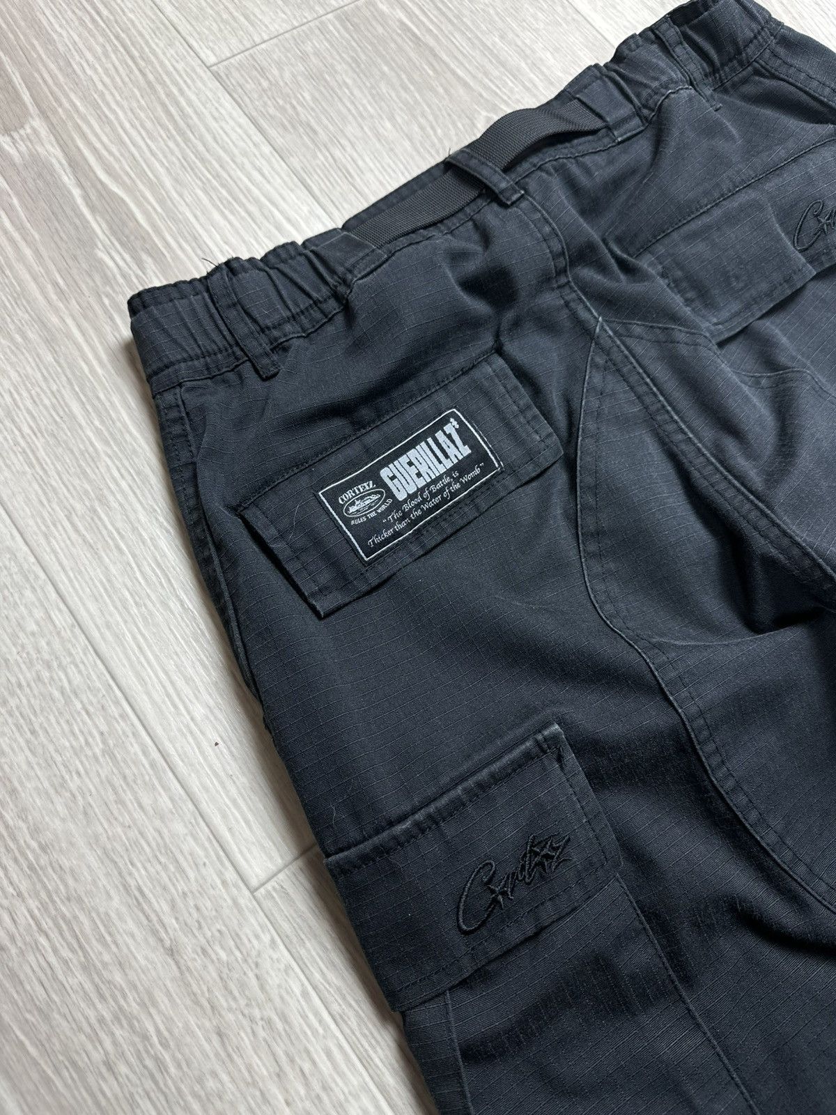 Corteiz Corteiz RTW Cargo Black Pants Size US 30 / EU 46 - 7 Thumbnail