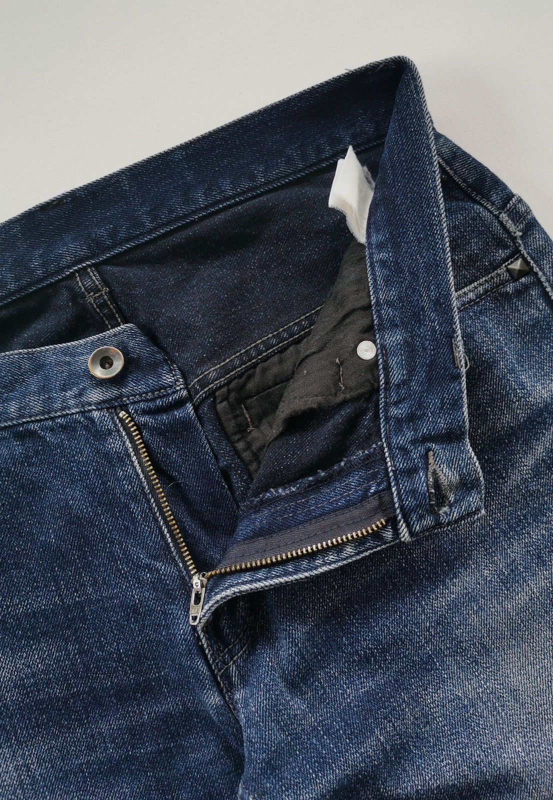 Japanese Brand Collective Union Station Japan IndigoXIndigo Denim Jeans Size US 31 - 10 Thumbnail