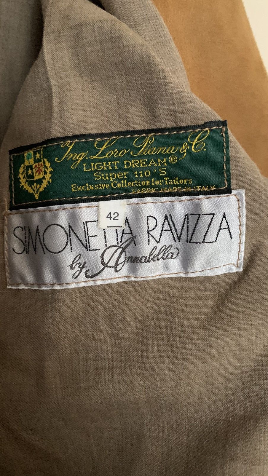 Simonetta Ravizza Simonetta Ravizza by Annabella - Loro Piana Light Dream Size M / US 6-8 / IT 42-44 - 2 Thumbnail