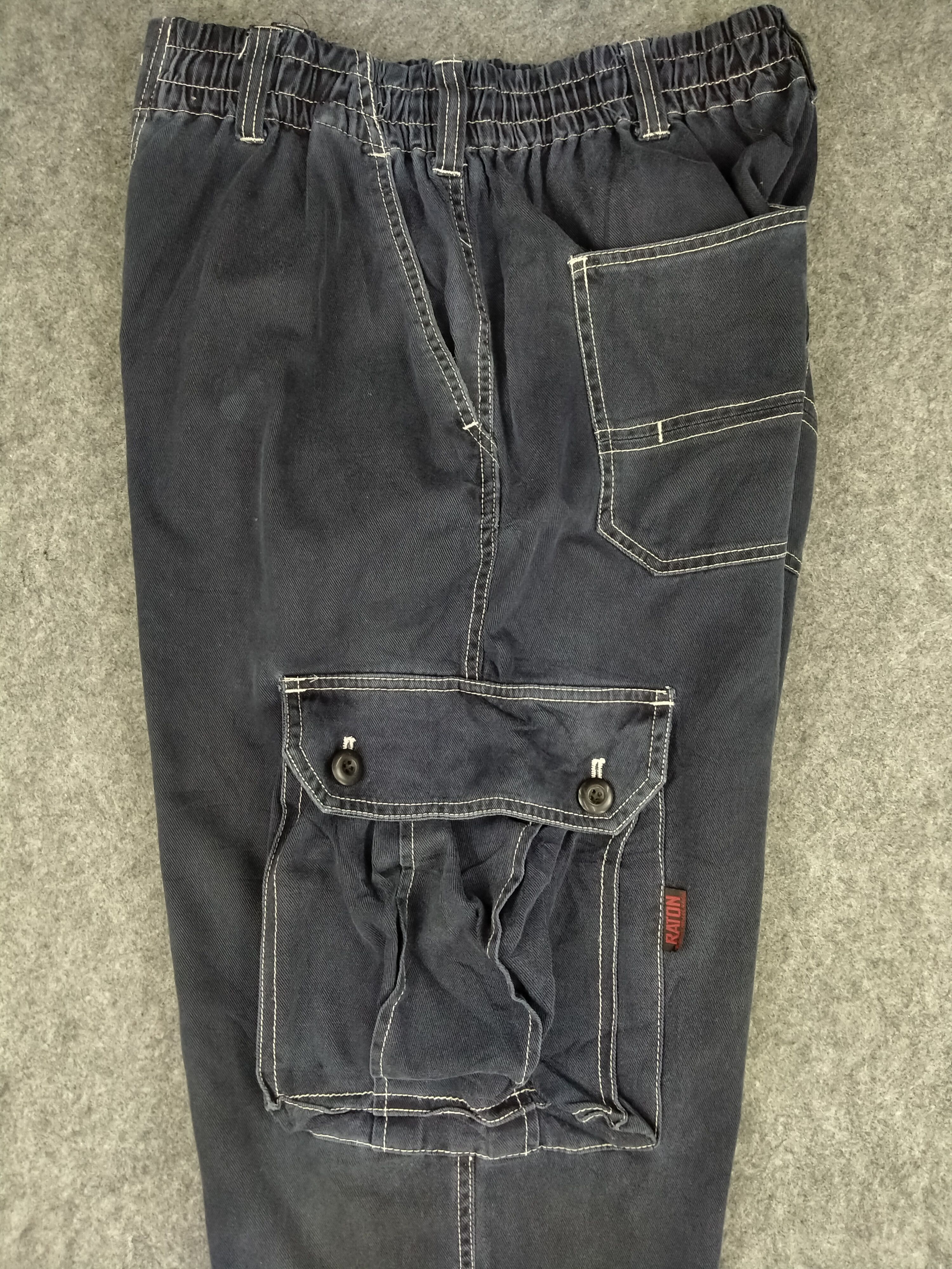 Japanese Brand Raton Laveur Japanese Brand Cargo Multi Pocket 32x33 -CP080 Size US 32 / EU 48 - 3 Thumbnail