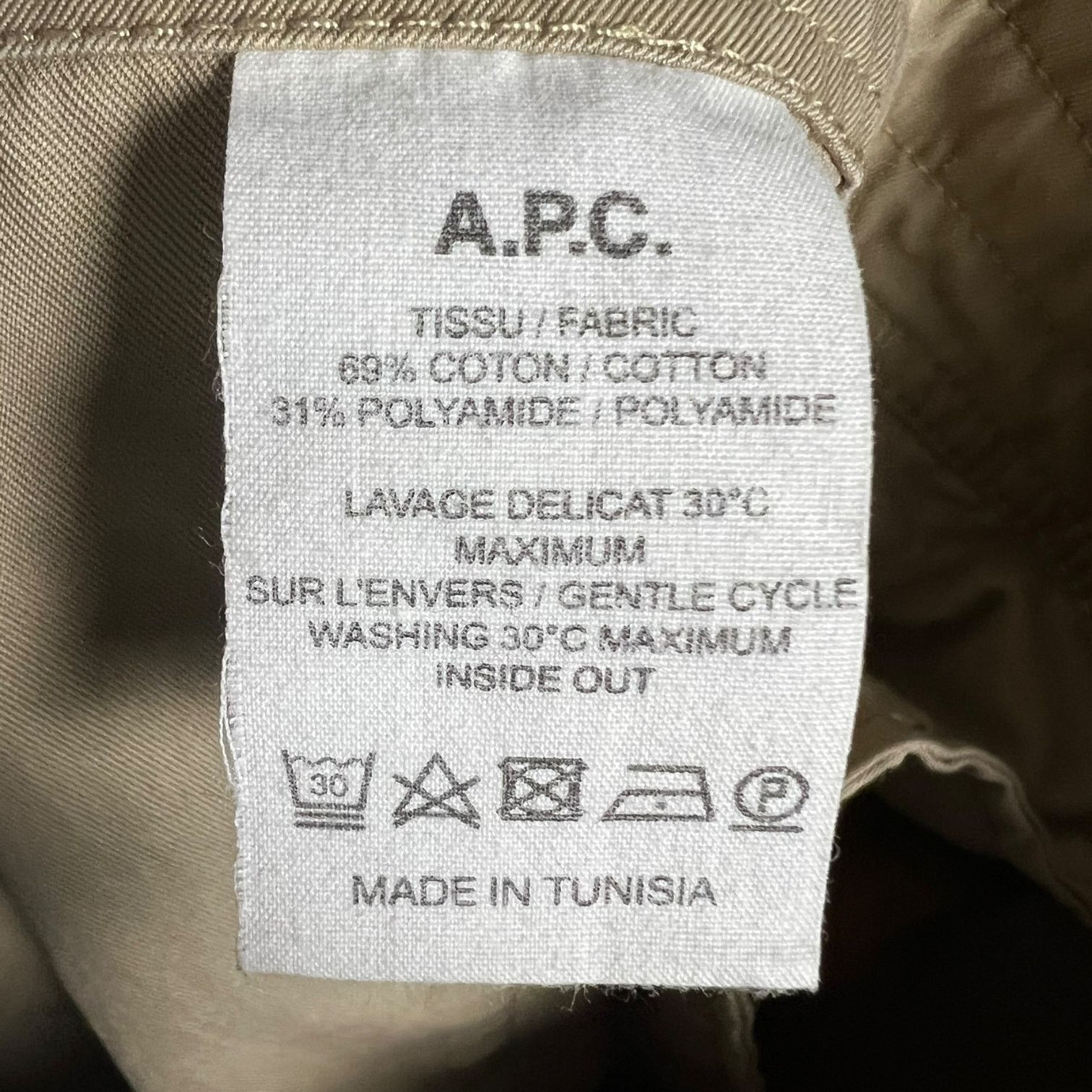 A.P.C. Women's A.P.C. Pleated Khaki Pants EU 36 (US 26/27 Waist) Size 26" / US 2 / IT 38 - 7 Thumbnail