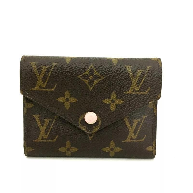 Louis Vuitton Louis Vuitton Monogram Victorine Wallet Rose Ballerine Size ONE SIZE - 1 Thumbnail