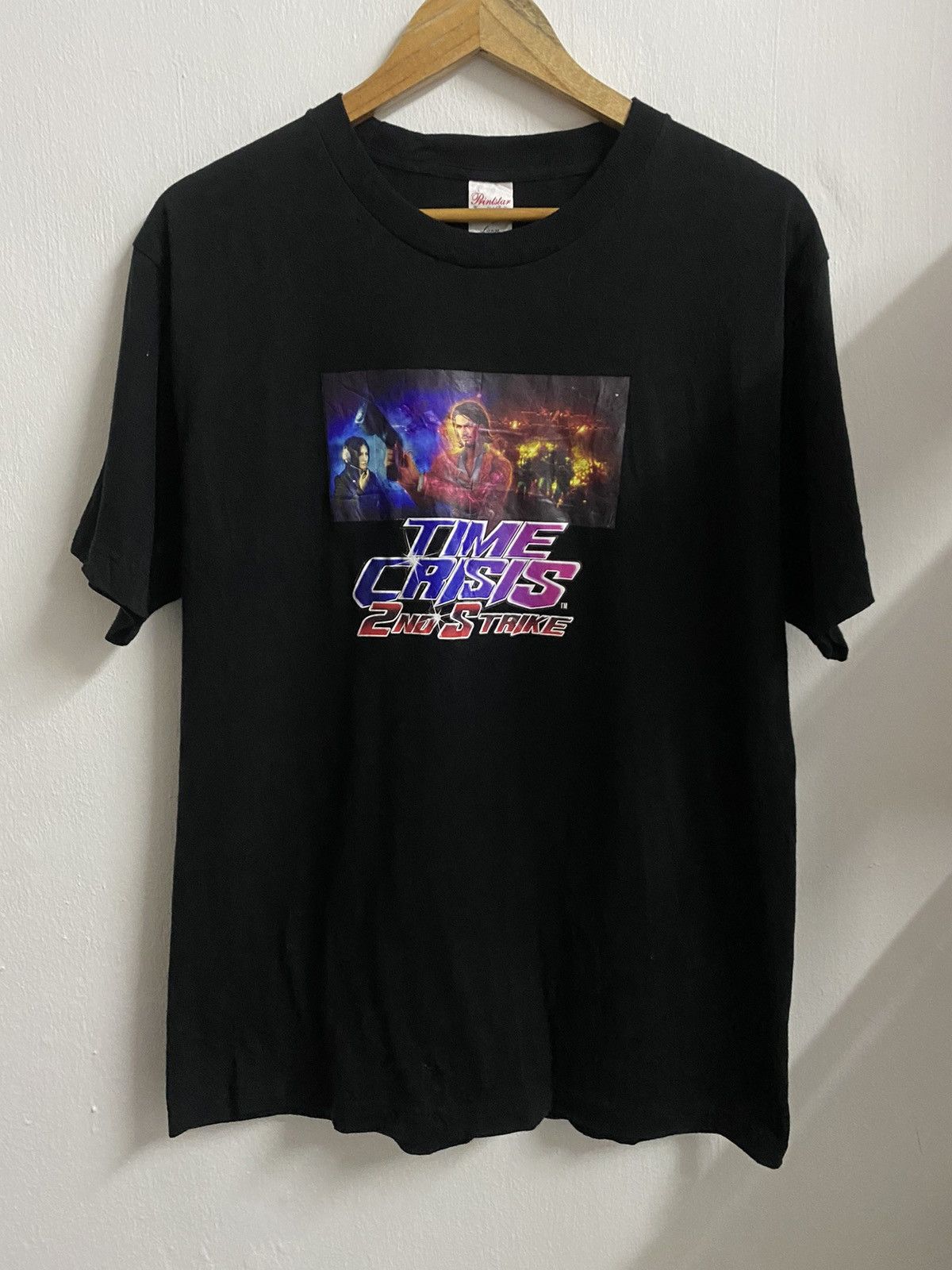 Japanese Brand × Playstation × Vintage Vintage Time Crisis Arcade Game Size US L / EU 52-54 / 3 - 1 Thumbnail