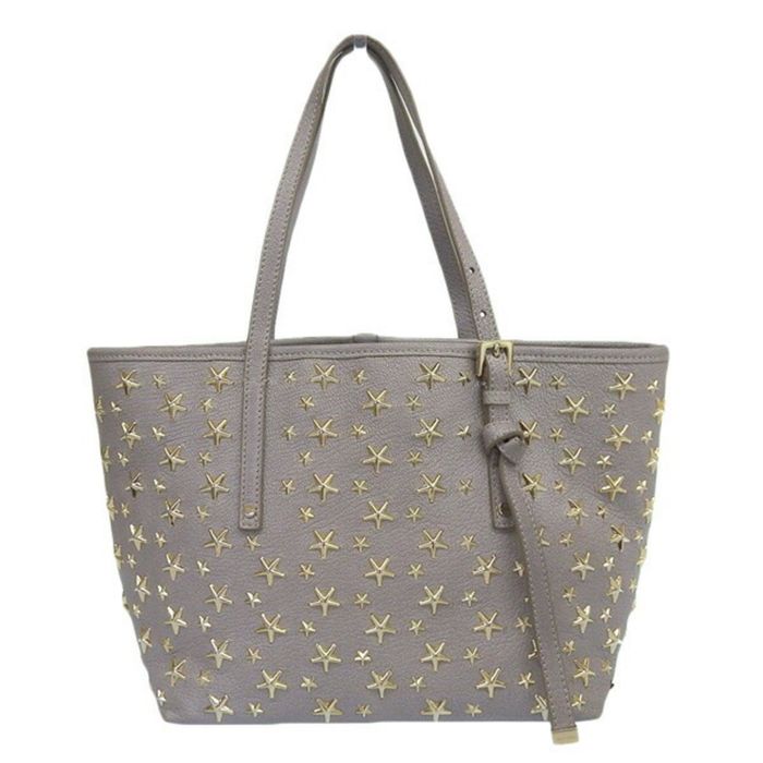 Jimmy Choo JIMMY CHOO Leather Star Studded Tote Bag Gray Ladies | Grailed