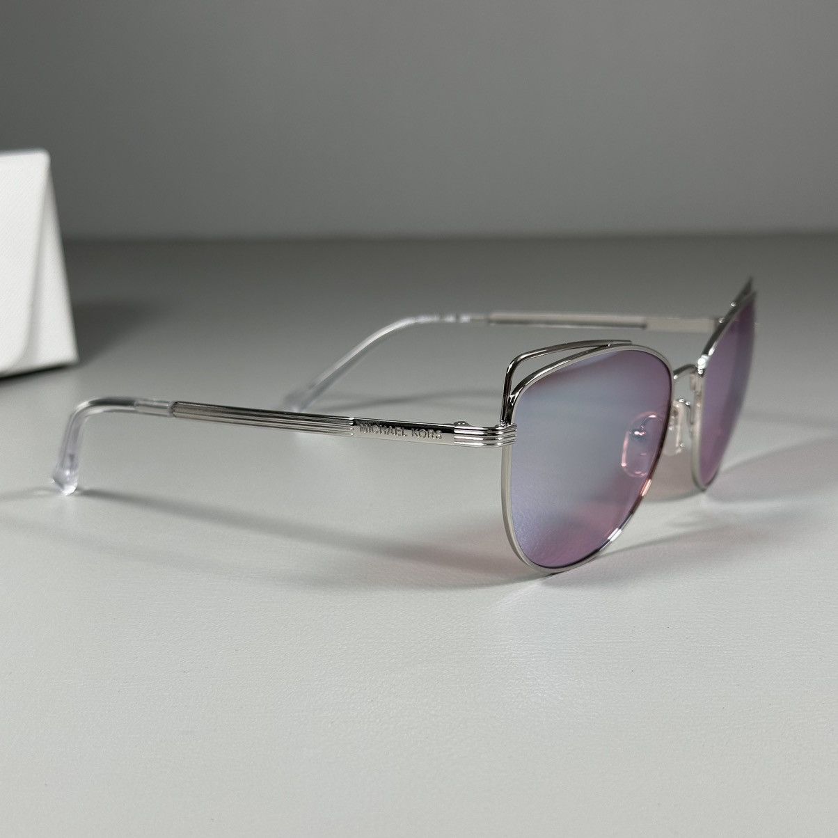 Michael Kors Michael Kors MK1035 (St.Lucia) 11537V Cat Eye Sunglasses Size ONE SIZE - 3 Thumbnail