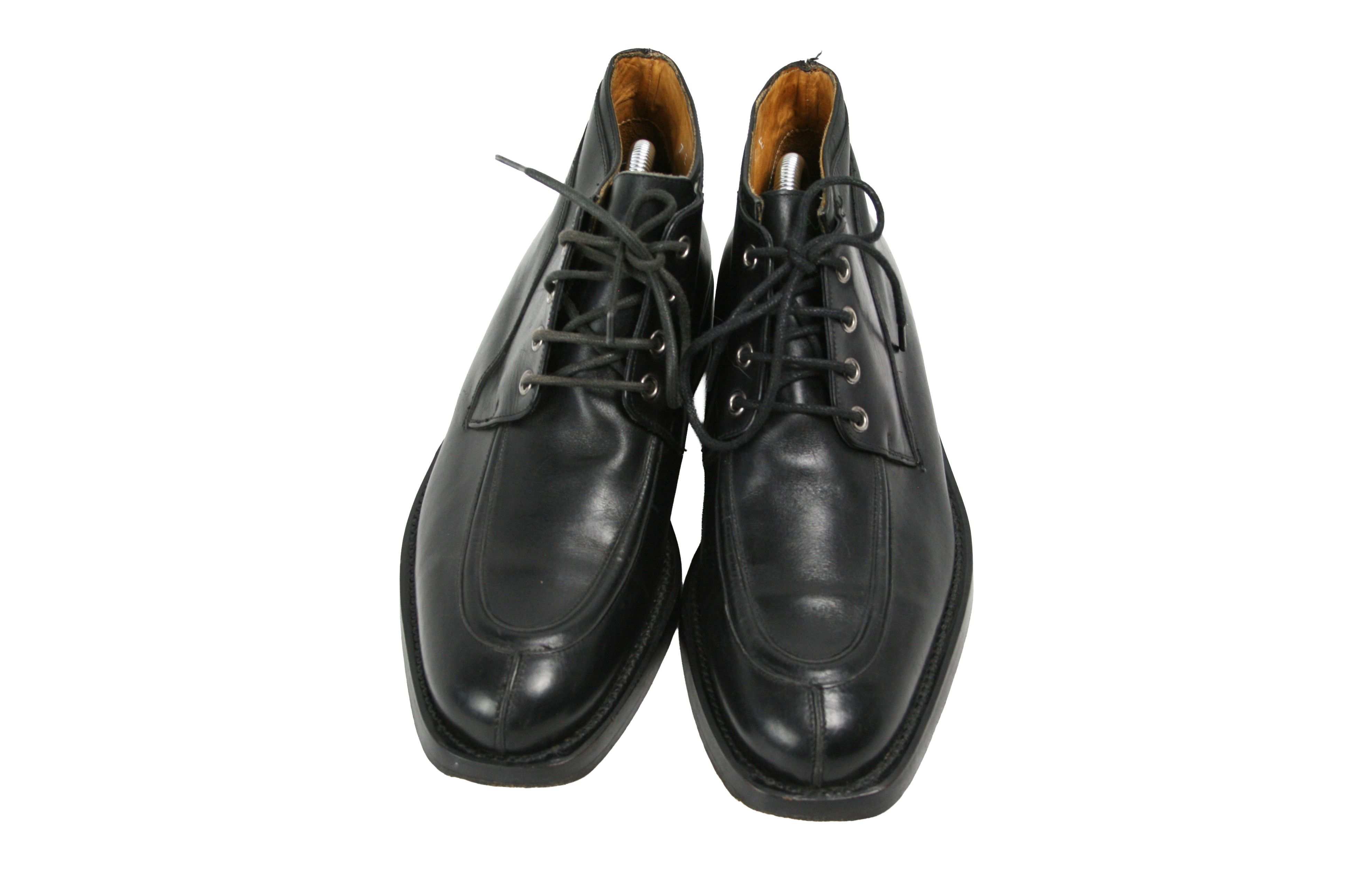 Claude Montana 90S Split Toe Leather Ankle Boots Vintage Size US 8 / EU 41 - 7 Thumbnail