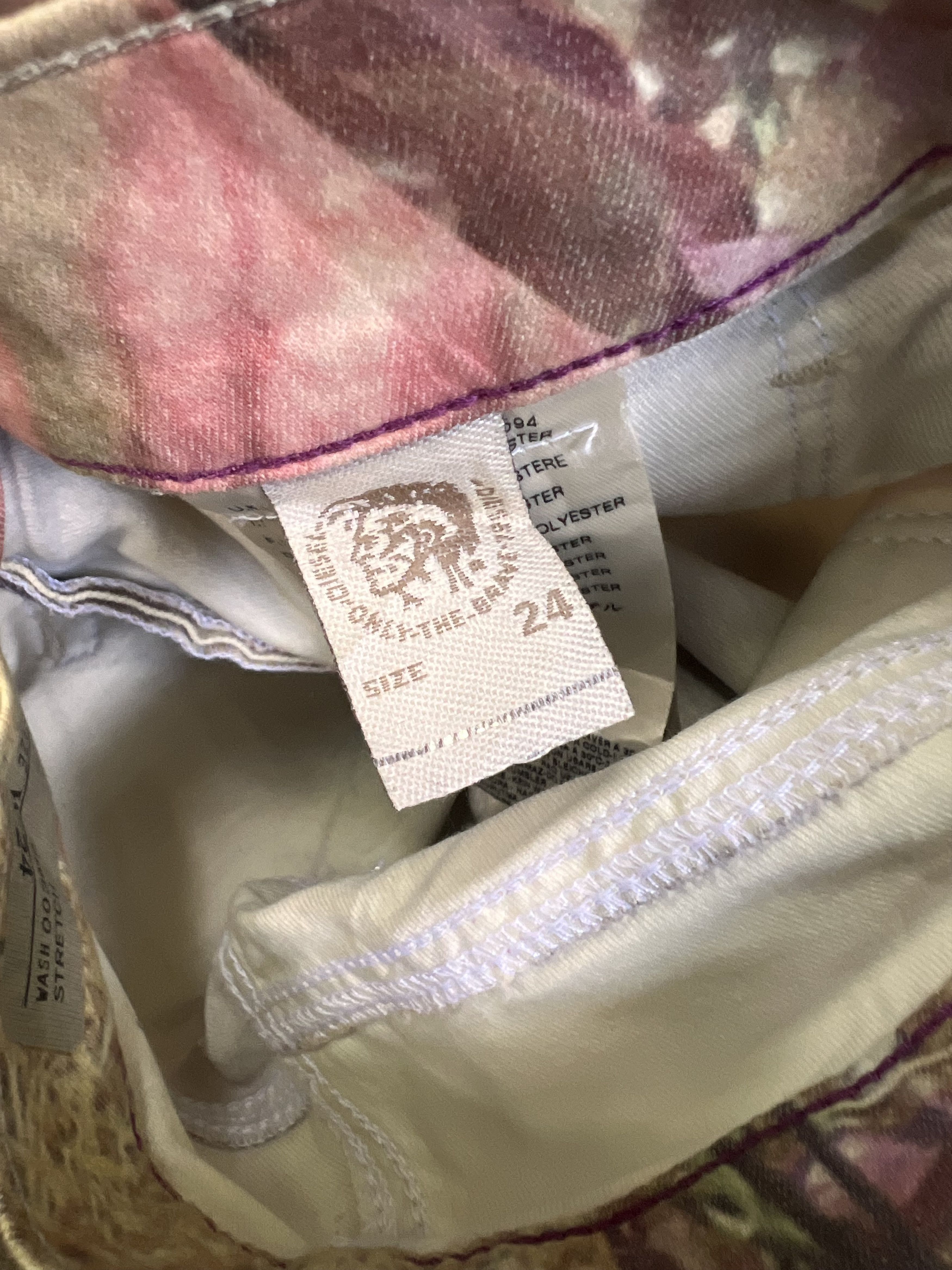 Diesel Diesel livier floral pants Size 28" / US 6 / IT 42 - 9 Thumbnail