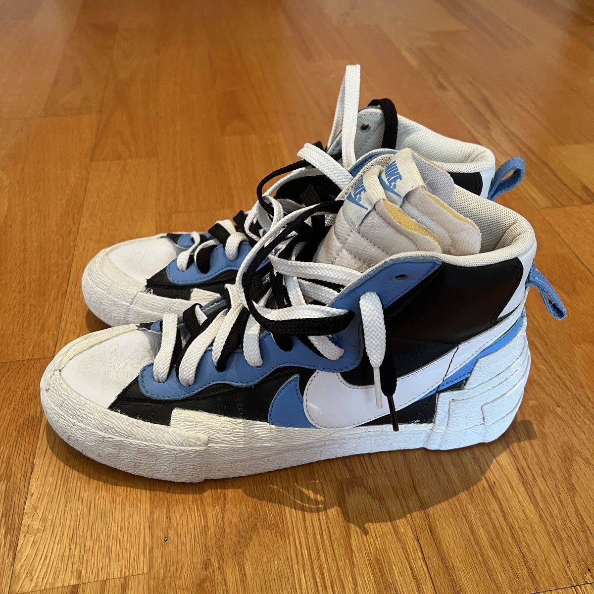Nike × Sacai Nike x Sacai Blazer Mid Legend blue Size US 8.5 / EU 41-42 - 4 Thumbnail