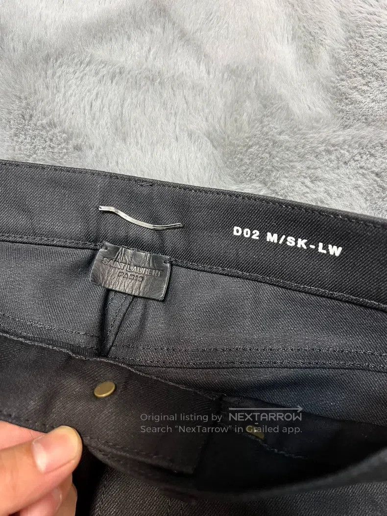 Saint Laurent Paris Saint Laurent Paris Black Basic Denim Jeans Size US 28 / EU 44 - 3 Thumbnail