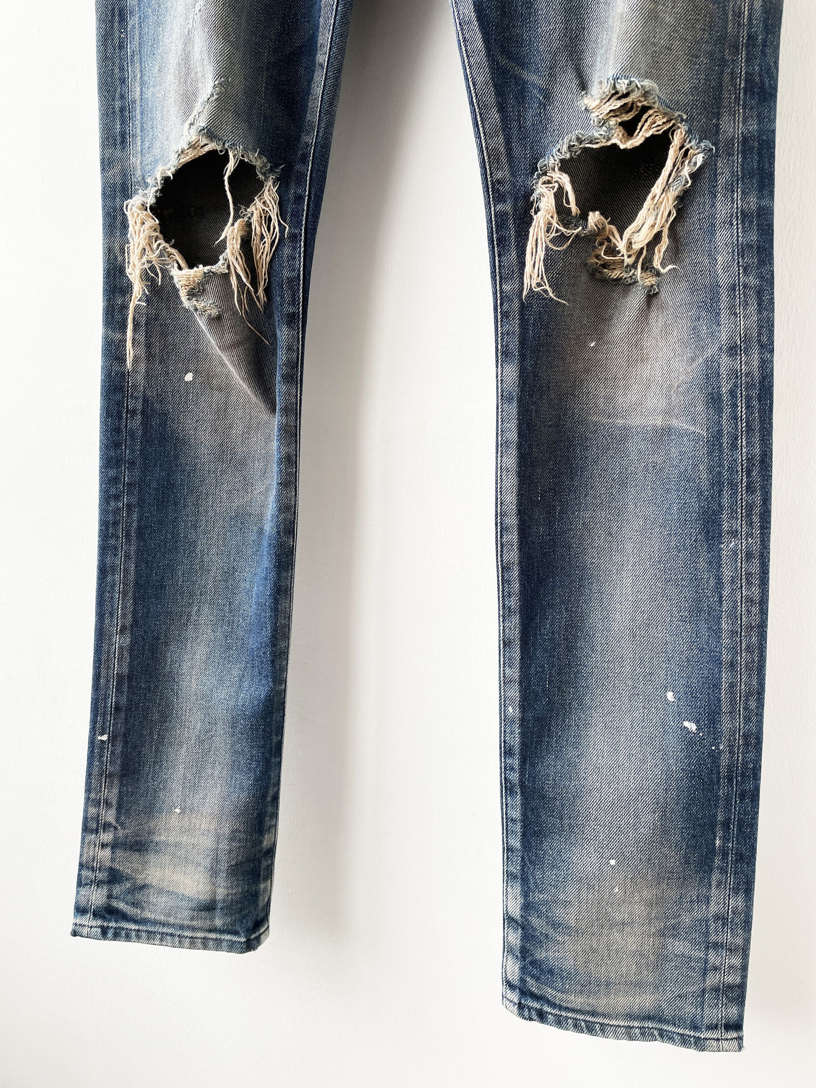 John Elliott Cast 2 Harlot distressed jeans Size US 30 / EU 46 - 3 Thumbnail