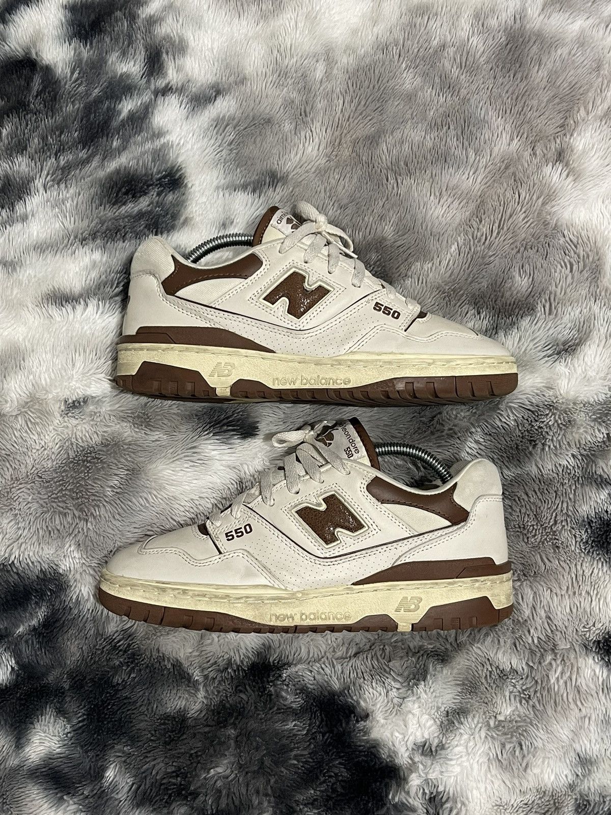 Aime Leon Dore × New Balance New Balance 550 x Aime Leon Dore "Brown" Size US 9 / EU 42 - 1 Thumbnail