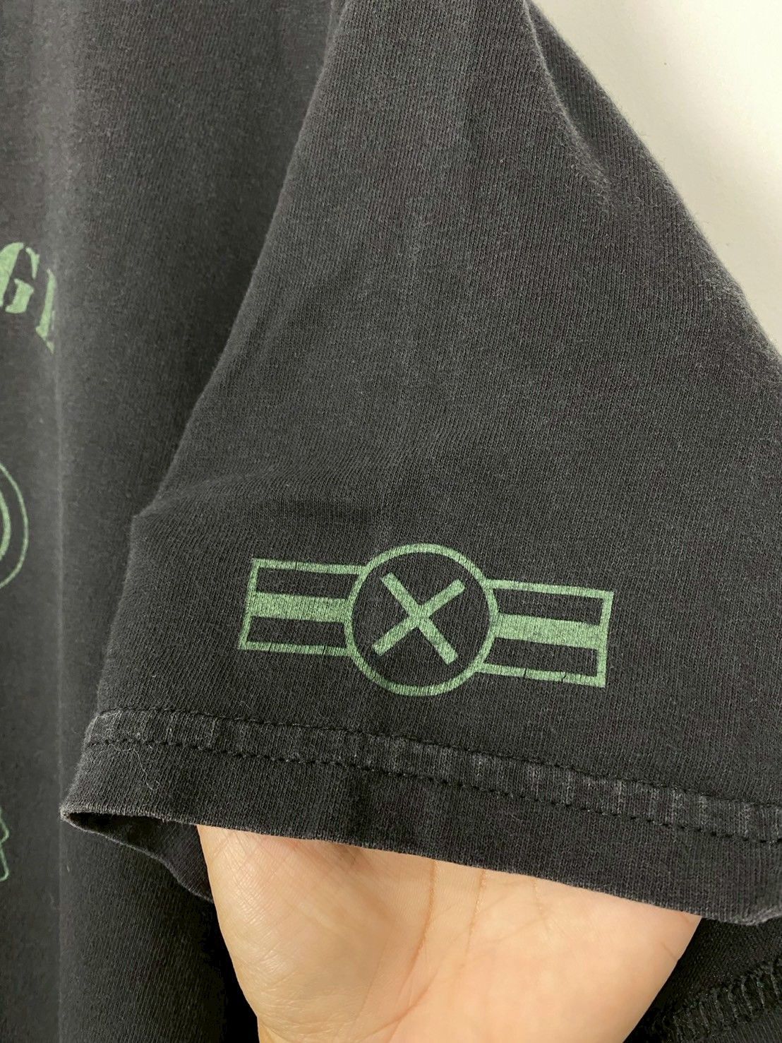 Vintage Vintage Straight Edge T-Shirts DO1274 Size US L / EU 52-54 / 3 - 3 Thumbnail
