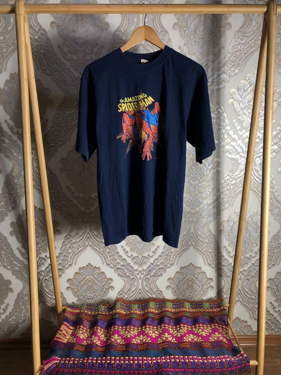 Cartoon Network Vintage Marvel Spider-Man 1999 Retro T-shirt Movie Y2K USA Size US L / EU 52-54 / 3 - 1 Thumbnail