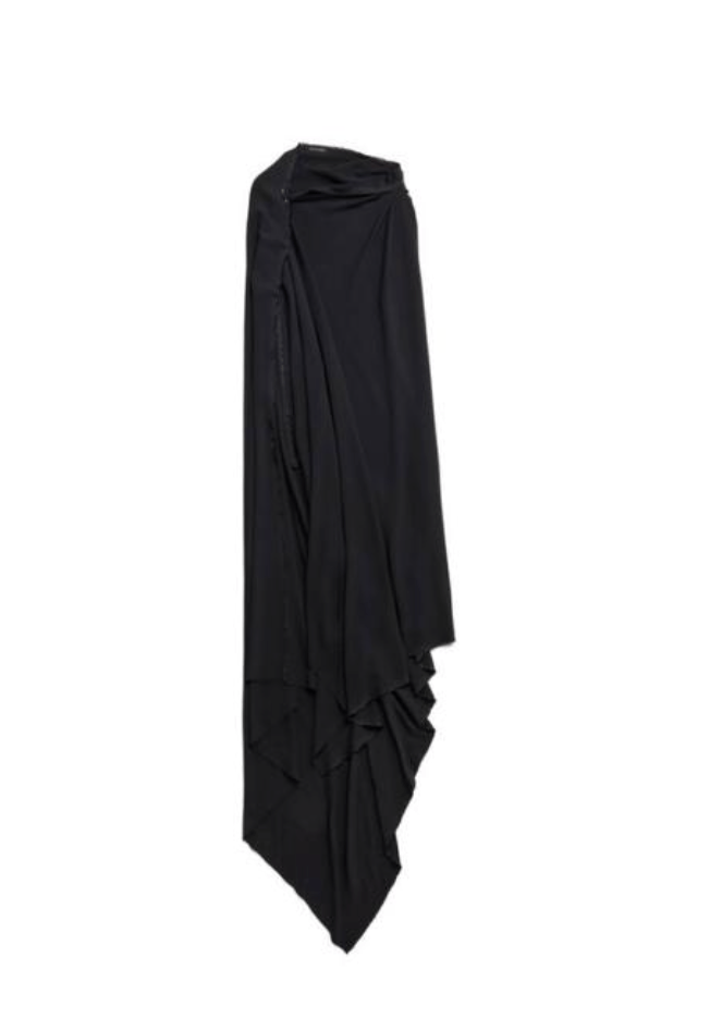 Balenciaga o1bcso1str0525 Balenciaga MIX Gowns in Black Size M / US 6-8 / IT 42-44 - 14 Thumbnail