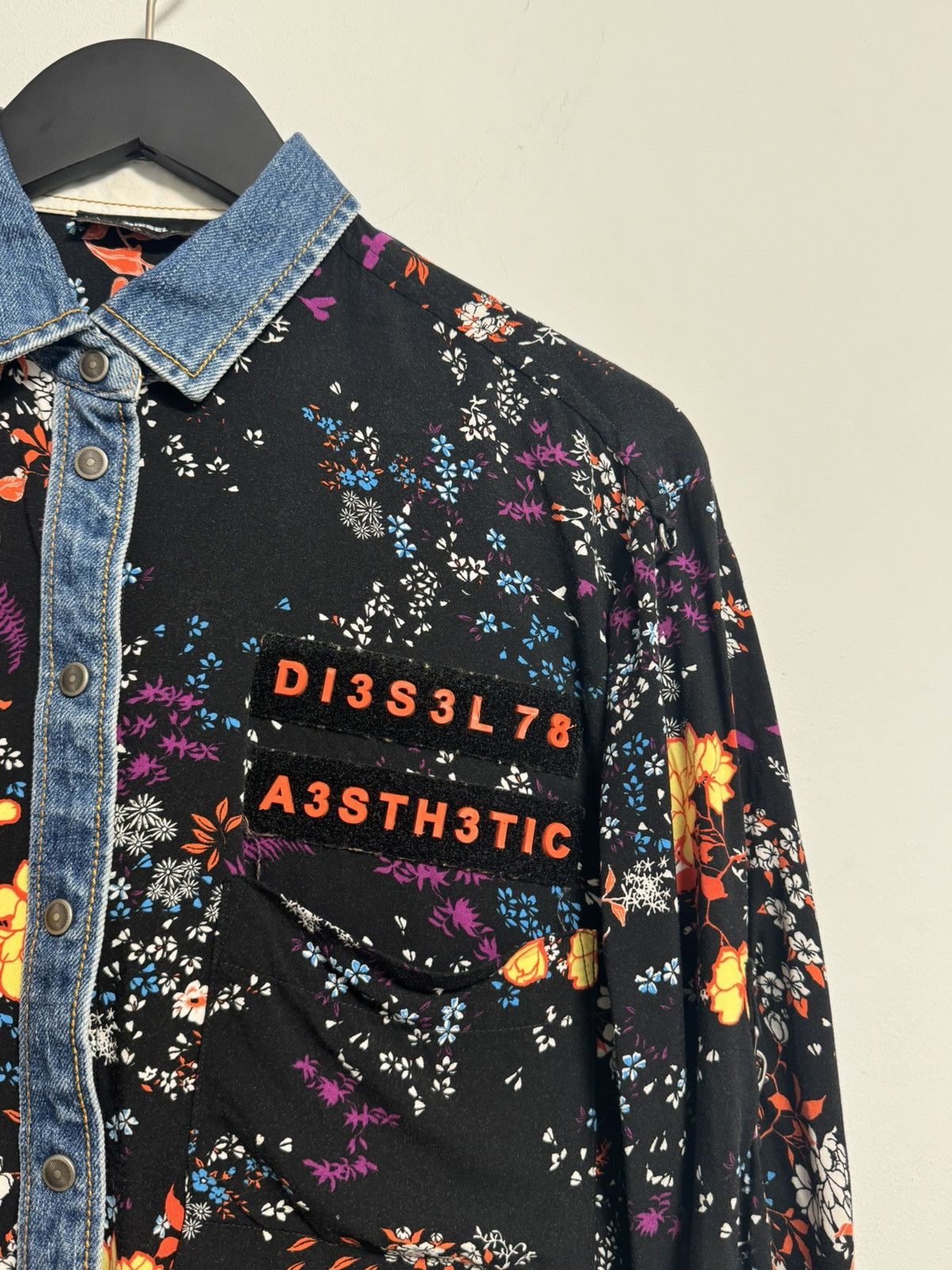 Designer × Diesel 🔥Diesel Vintage Y2K style hype Button Up Women’s Size S / US 4 / IT 40 - 6 Thumbnail