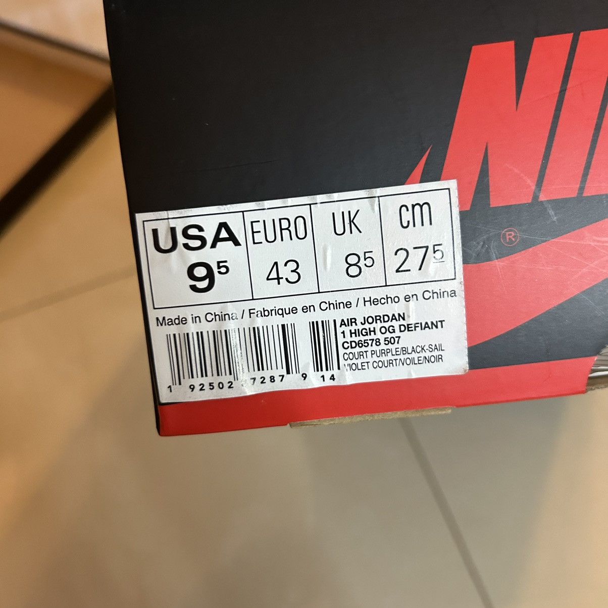 Jordan Brand Jordan 1 Sb La to Chicago Size US 9.5 / EU 42-43 - 7 Thumbnail