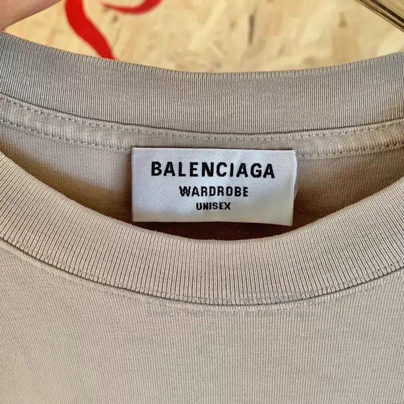 Balenciaga Balenciaga Grey Embroidered Logo Short Sleeve T-Shirt Grey Size US M / EU 48-50 / 2 - 2 Thumbnail