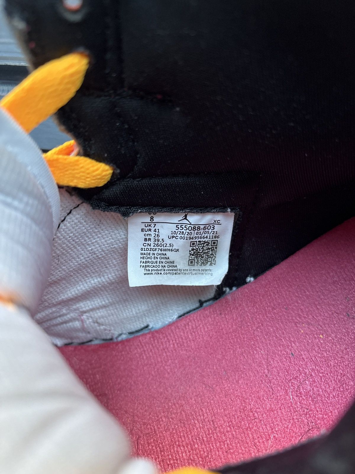 Jordan Brand Jordan 1 high red fusion Size US 8 / EU 41 - 8 Thumbnail