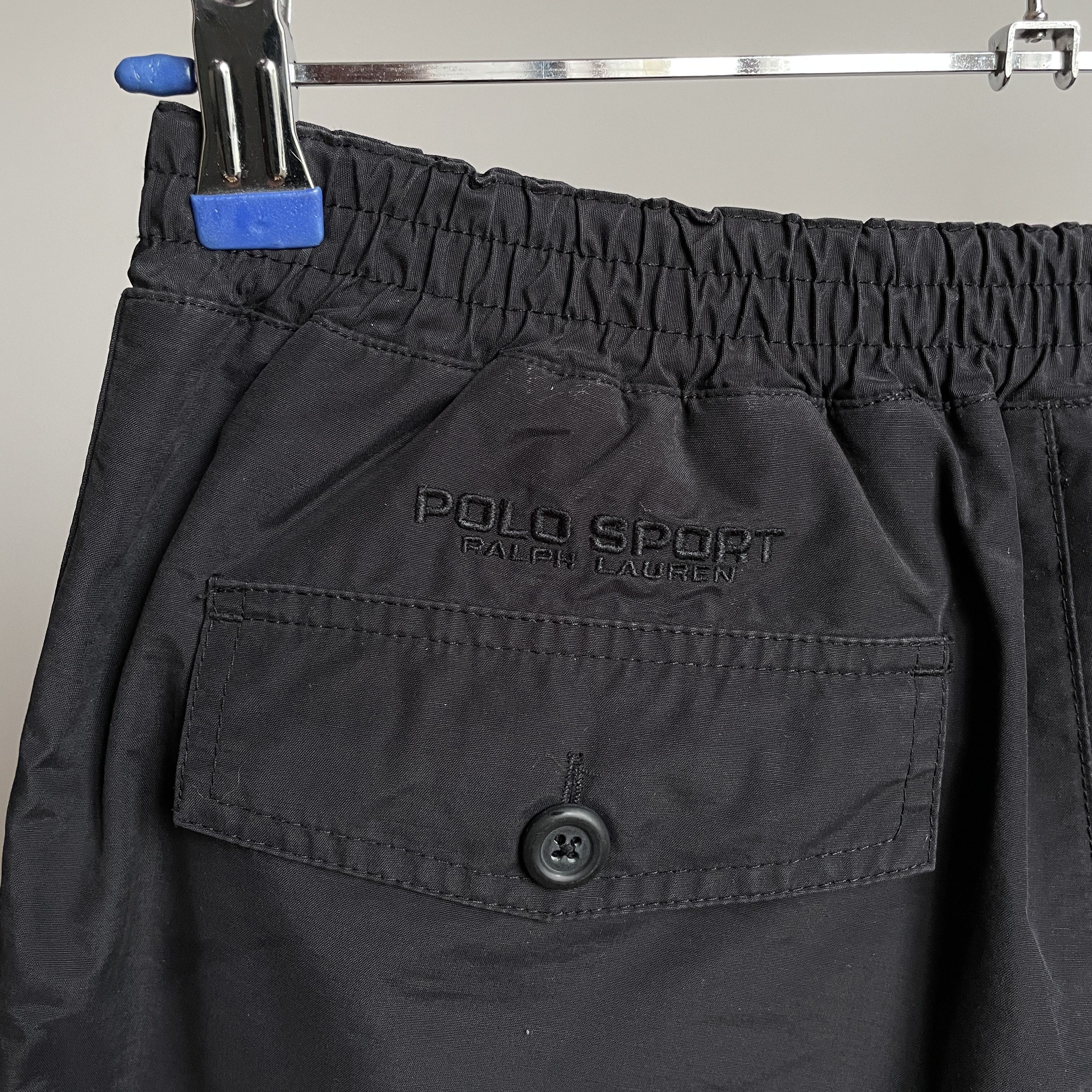 Polo Ralph Lauren × Ralph Lauren Sport × Vintage Ralph Lauren Polo Sport Vintage Y2K Womens Nylon Track Pants Size 32" / US 10 / IT 46 - 9 Thumbnail