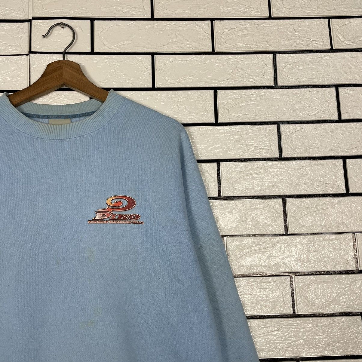 Japanese Brand Piko Hawaian Big Logo Surf Crewneck Sweatshirt Size US M / EU 48-50 / 2 - 4 Thumbnail