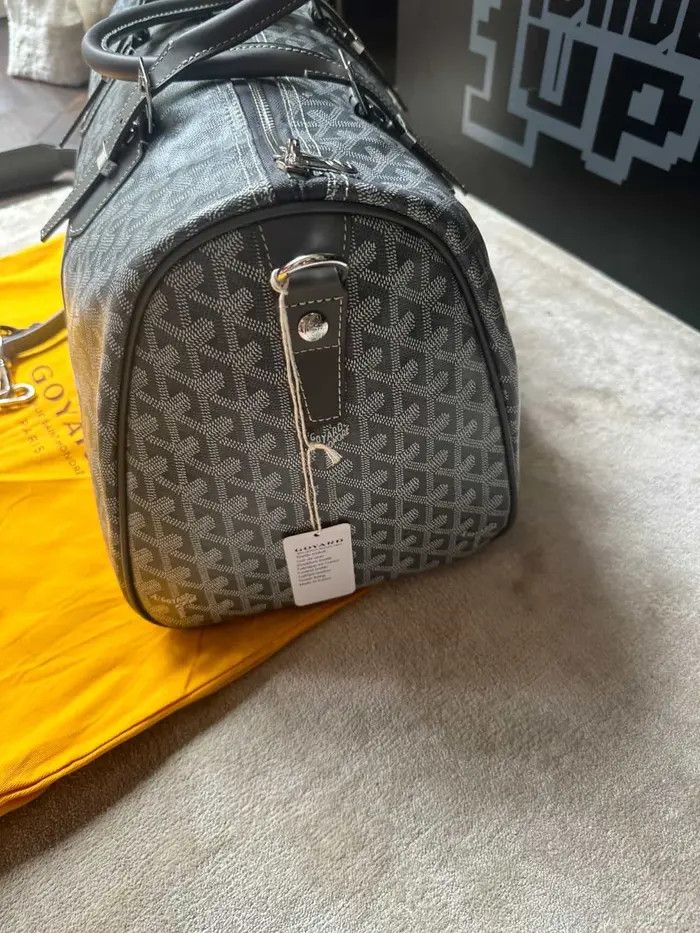 Goyard Goyard Boston 45 Duffle Bag Grey Size ONE SIZE - 3 Thumbnail