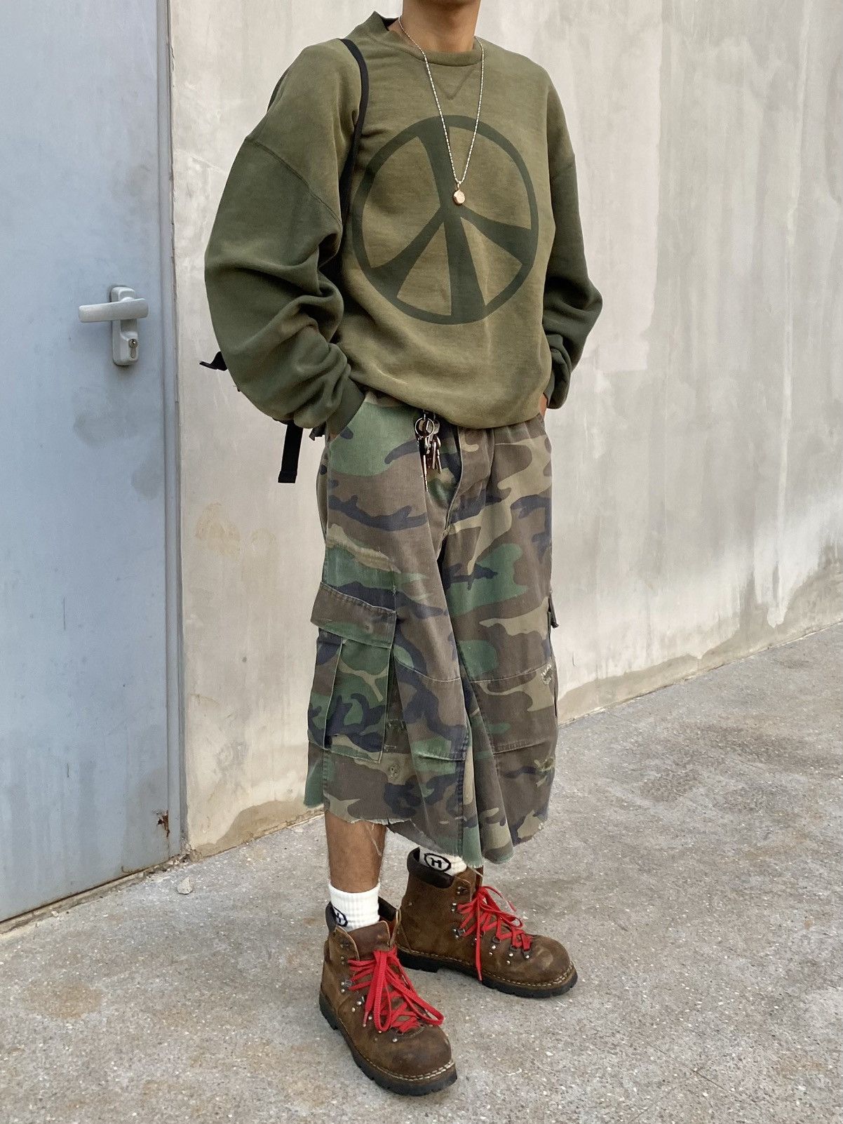 Military × Streetwear × Vintage 90s Vintage Camo Cargo Military × Streetwear × Vintage 90s Vintage Camo Cargo