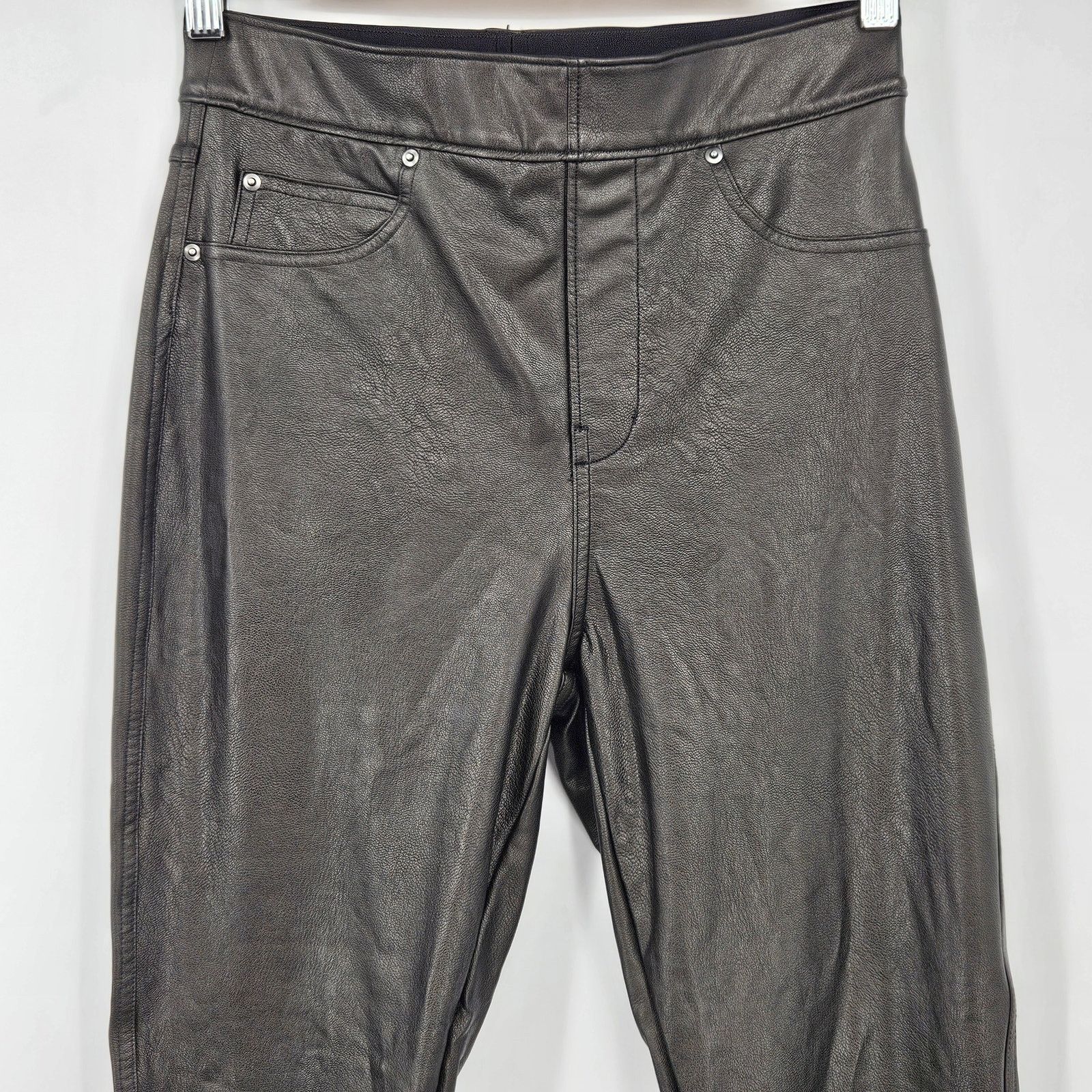 Spanx Spanx Leather-Like Ankle Skinny Pants Noir Black Size Small Size 28" / US 6 / IT 42 - 5 Thumbnail