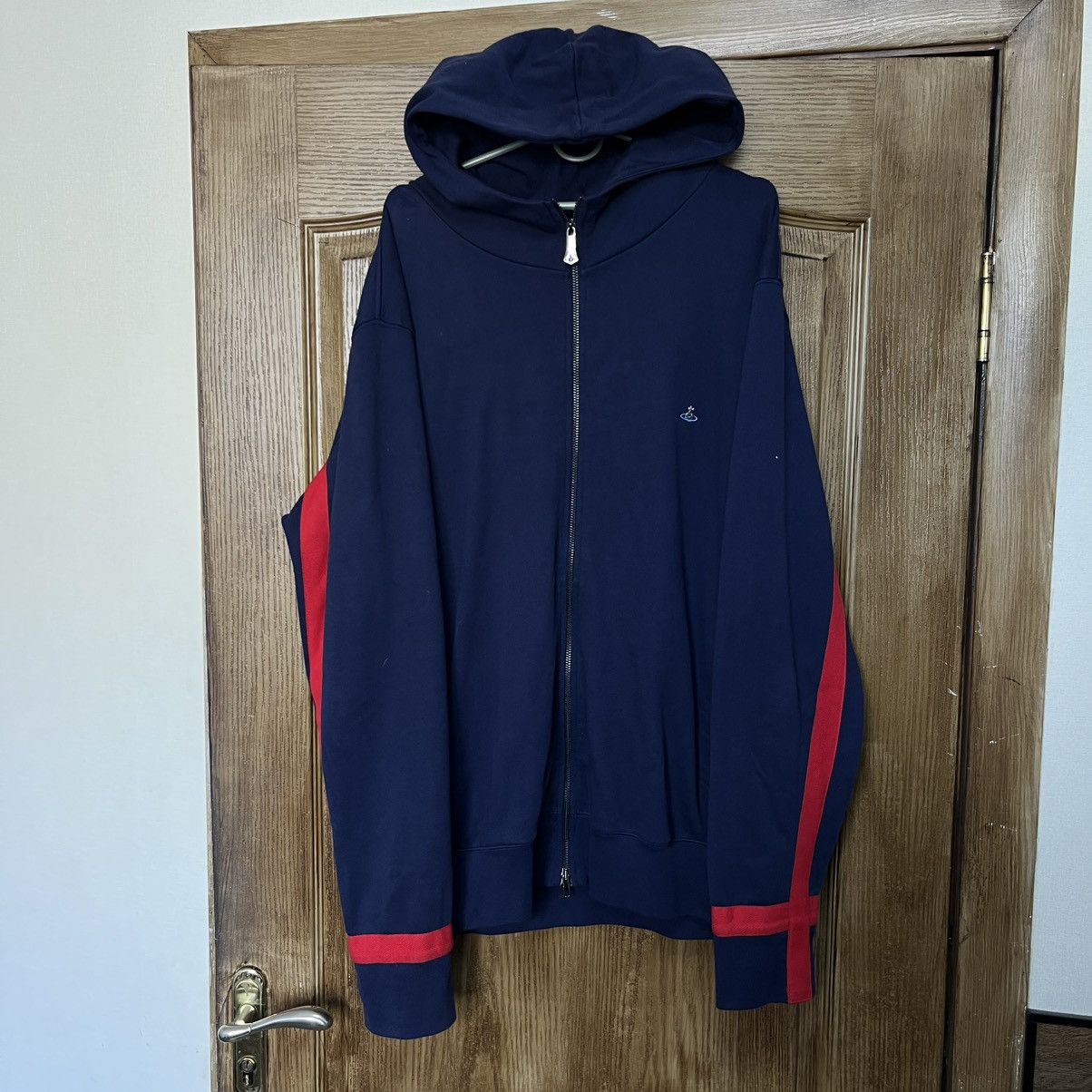 Vivienne Westwood Vivienne Westwood Zip Hoodie Luxury Size US XXL / EU 58 / 5 - 1 Thumbnail