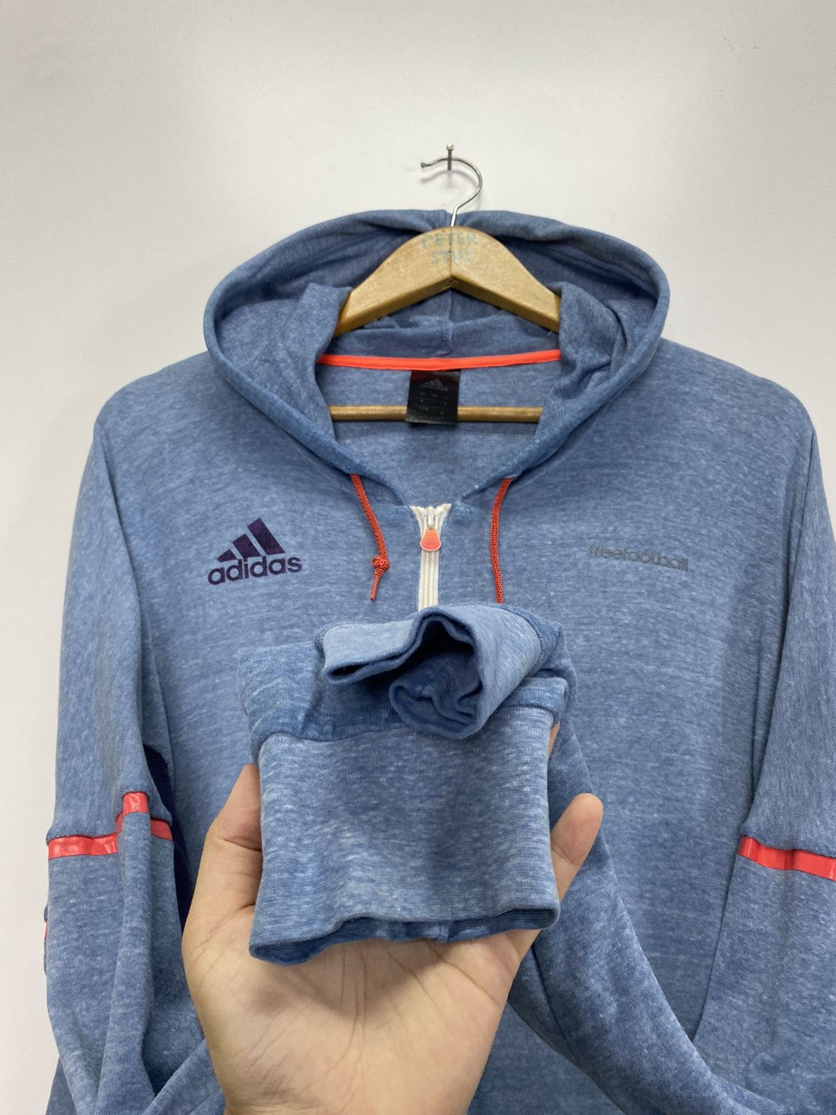 Adidas × Vintage Adidas hoodies Size US M / EU 48-50 / 2 - 11 Thumbnail