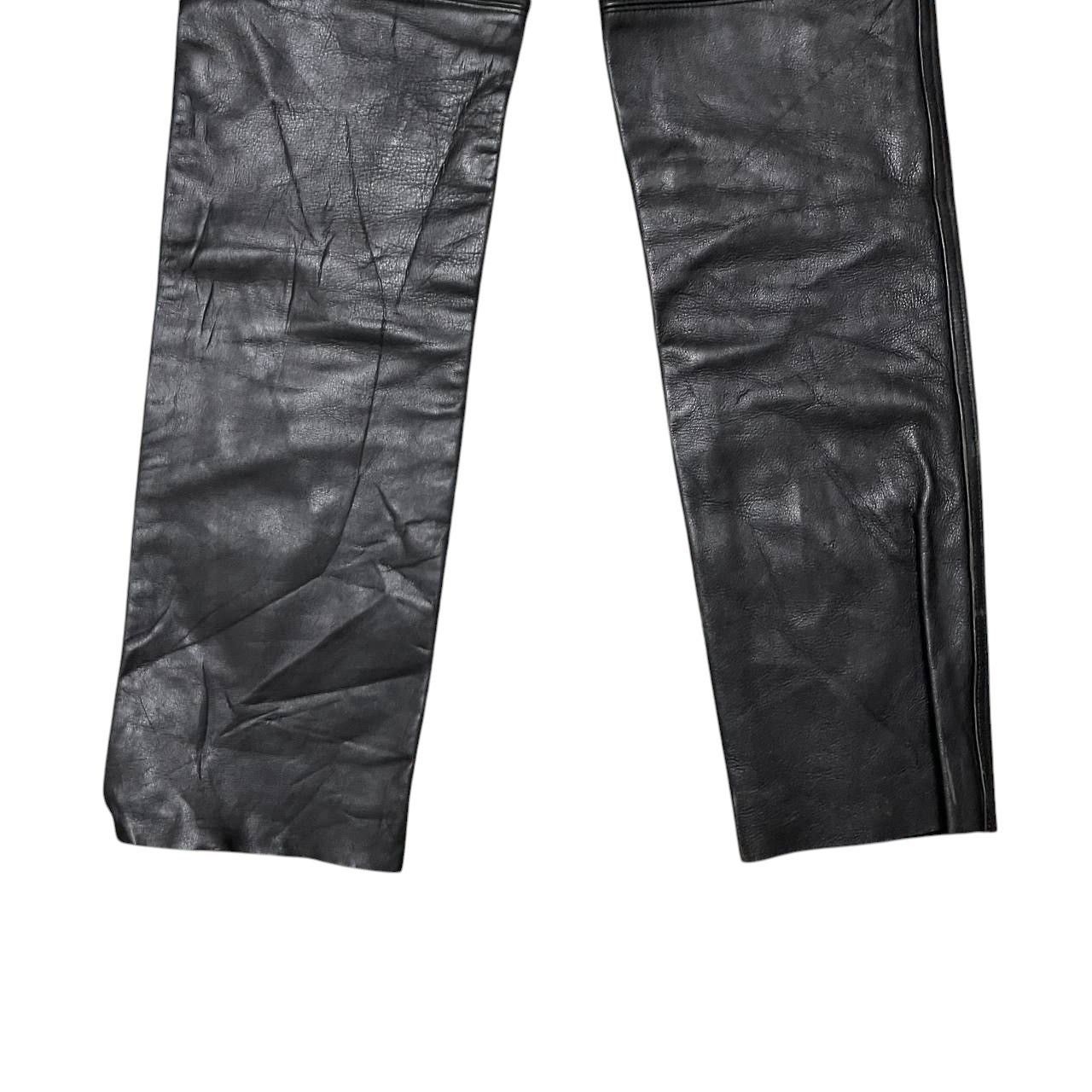 Harley Davidson Vintage Harley Davidson Motorcycle Leather Pants Size US 27 - 12 Thumbnail