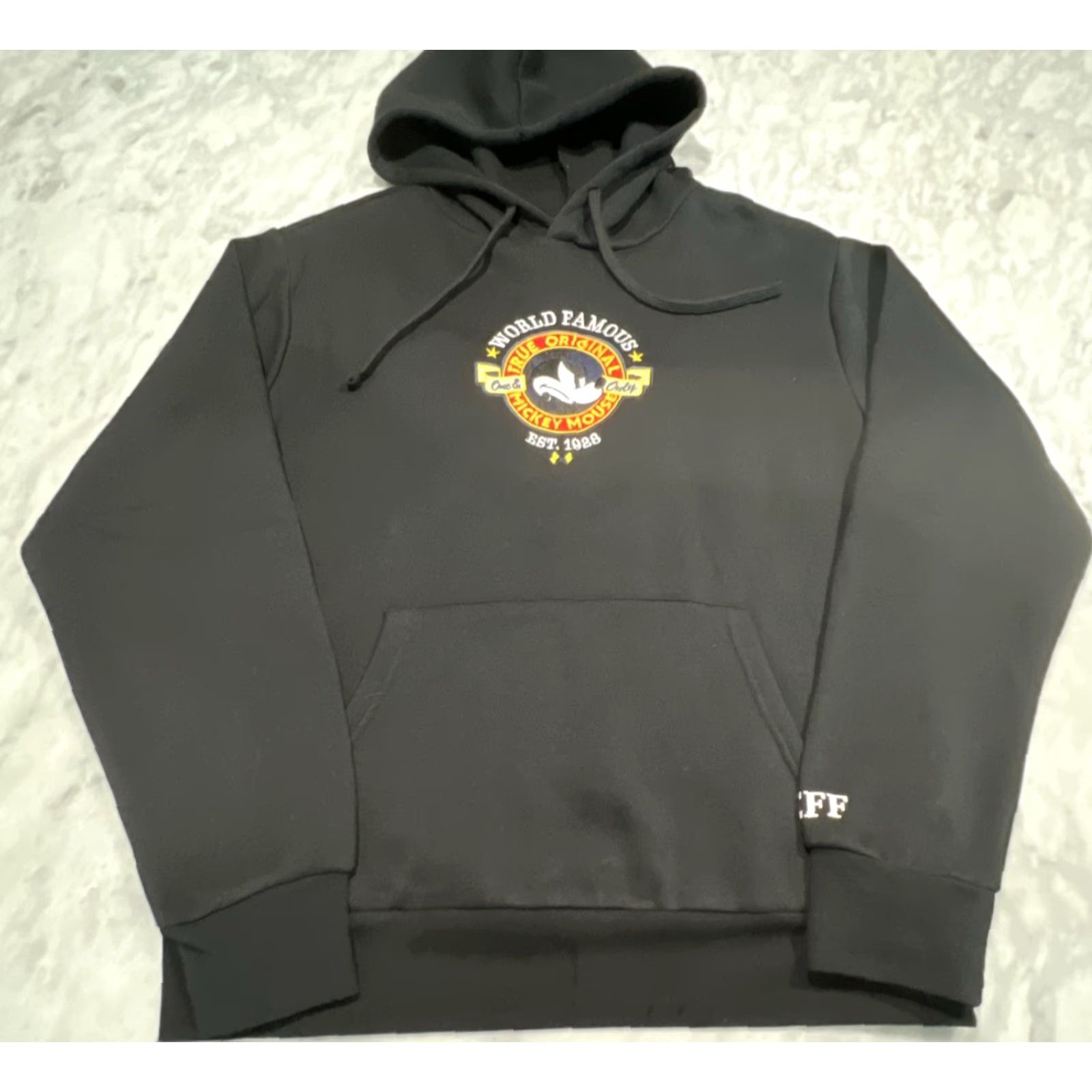 Disney Disney X NEFF Hoodie Sweatshirt Men M Embroidery Graphic Mickey Mouse Black NWT Size US M / EU 48-50 / 2 - 2 Thumbnail