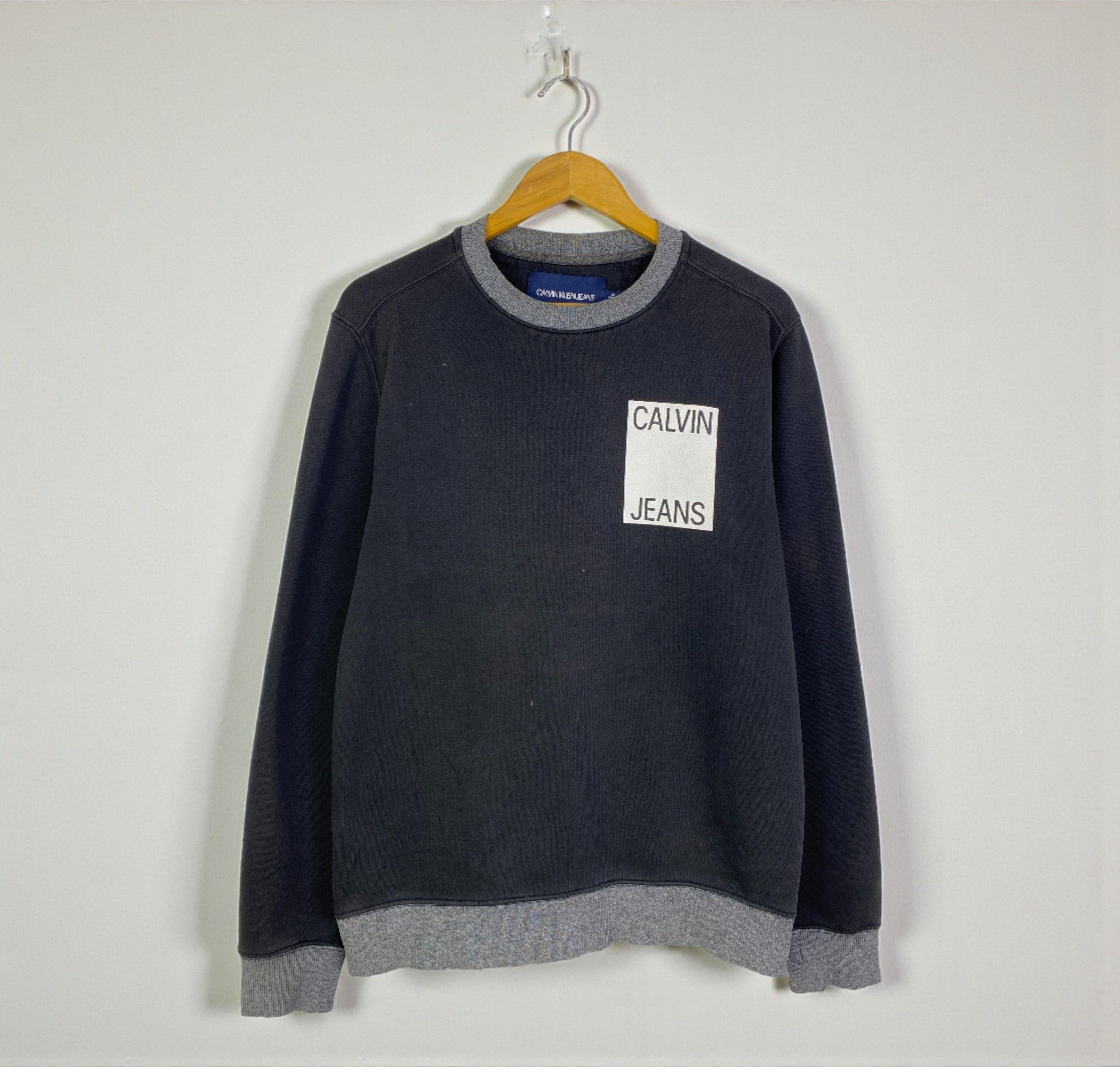 Calvin Klein Vintage Calvin Klein Jeans Crewneck Sweatshirt SH0329 Size US M / EU 48-50 / 2 - 1 Thumbnail