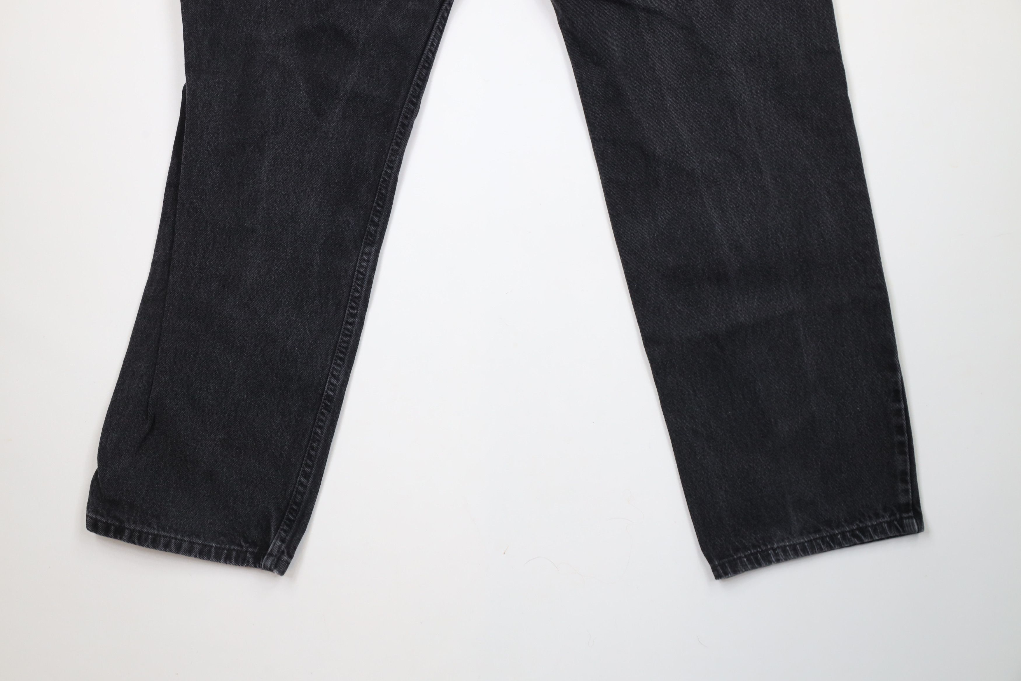 Levi's × Vintage Vintage Y2K 2004 Levis 550 Fit Denim Jeans Black Cotton Size US 38 / EU 54 - 11 Thumbnail