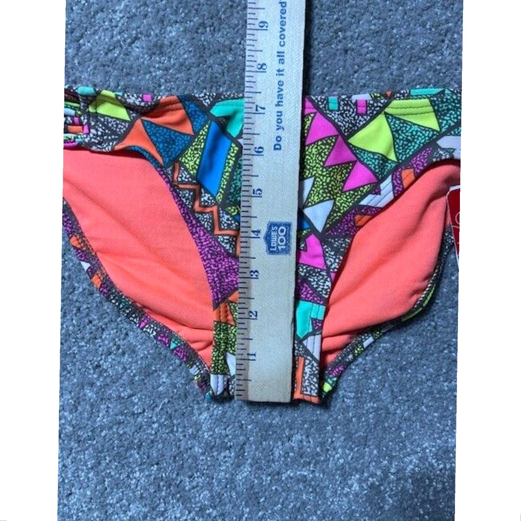 Etro Gossip Bikini Bottom M Hipster Multicolor Colorblock 80s 90s Y2K Boho Beach Aztec Women Summer Swim Bottom Size 32" / US 10 / IT 46 - 5 Thumbnail